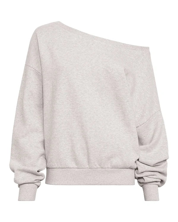 Off Shoulder Sweatshirt