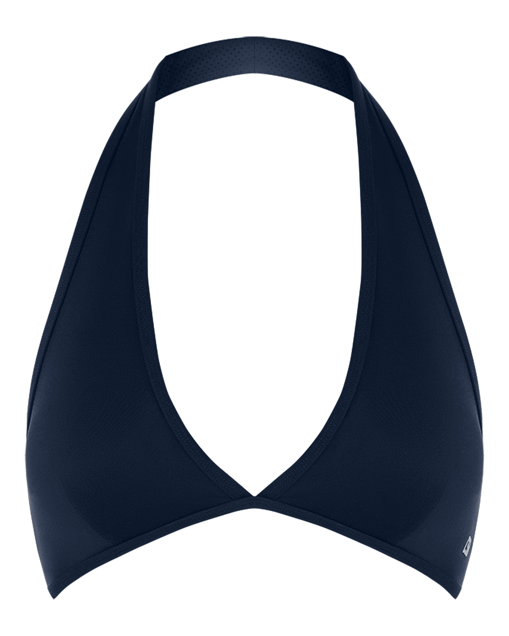 Form Triangle Halter Crop | Deep Navy
