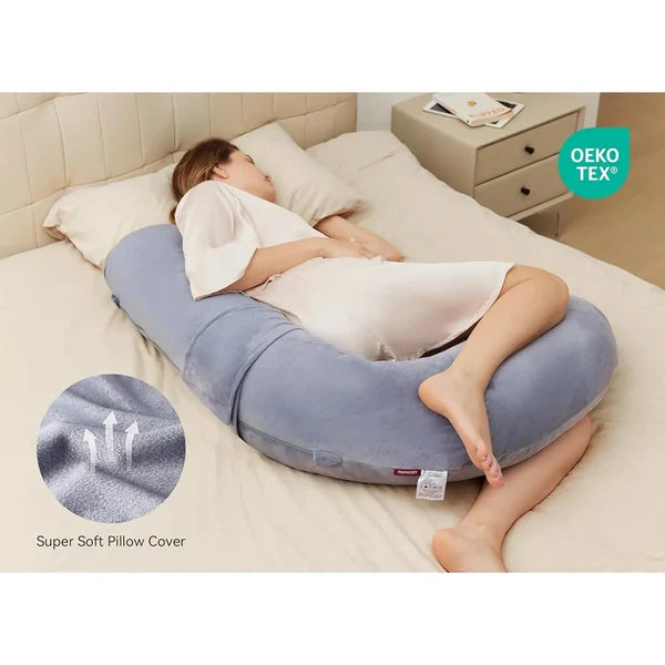 Momcozy Original F Shaped Adjustable Maternity Pillow