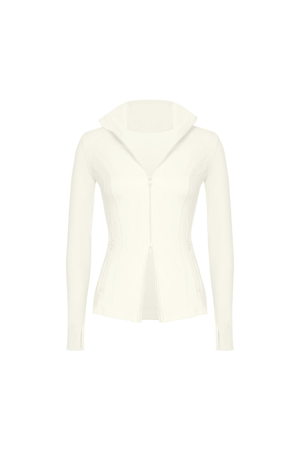 Double Zip Slim Fit Active Jacket