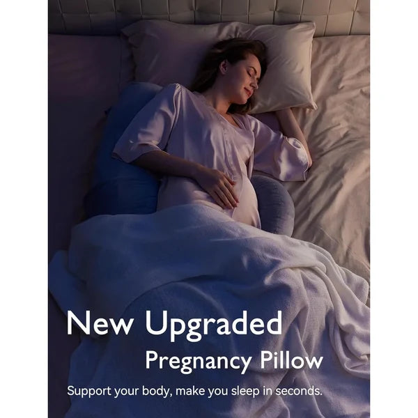 Momcozy Original F Shaped Adjustable Maternity Pillow