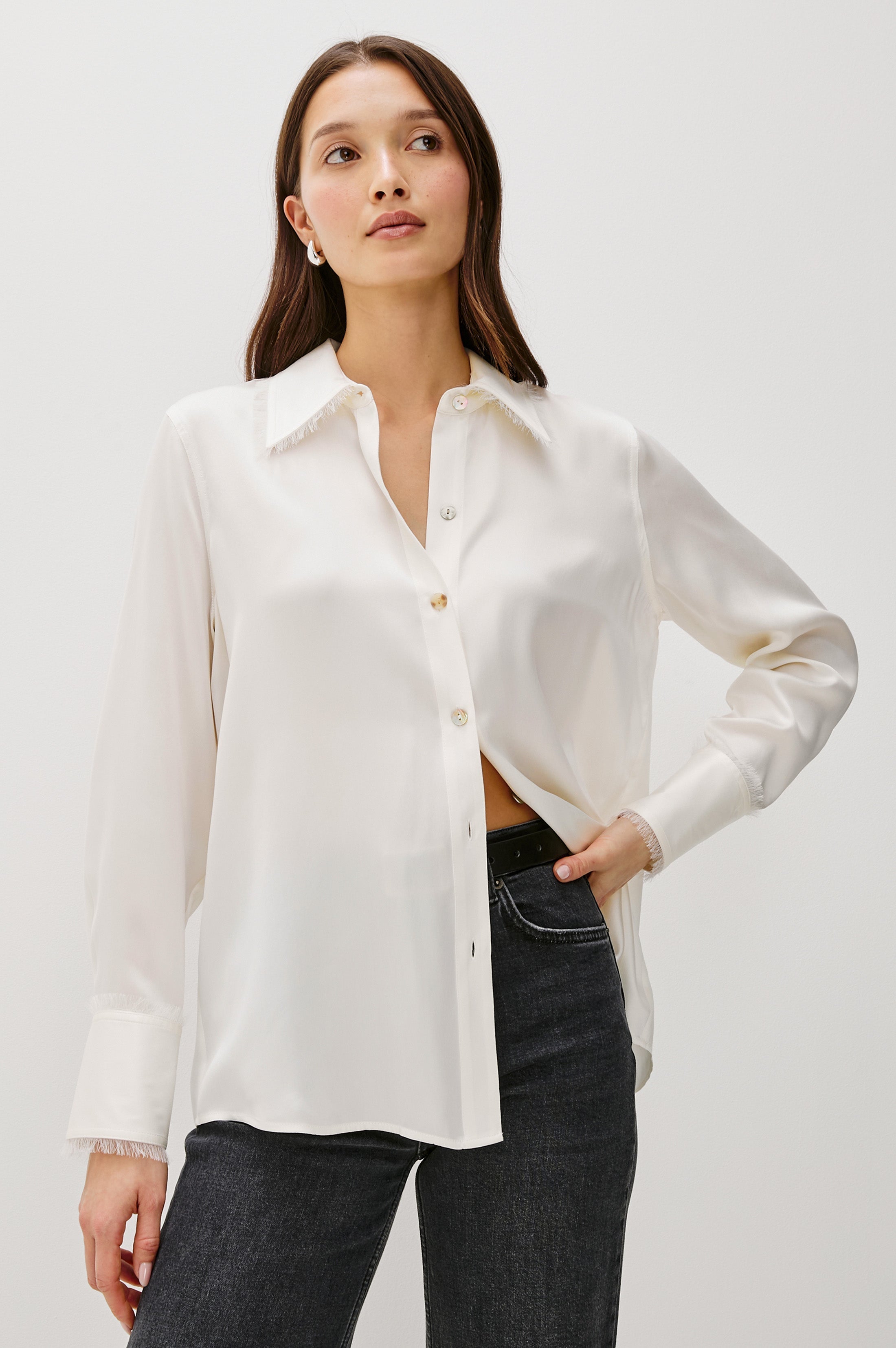Abbey Shirt - Ivory