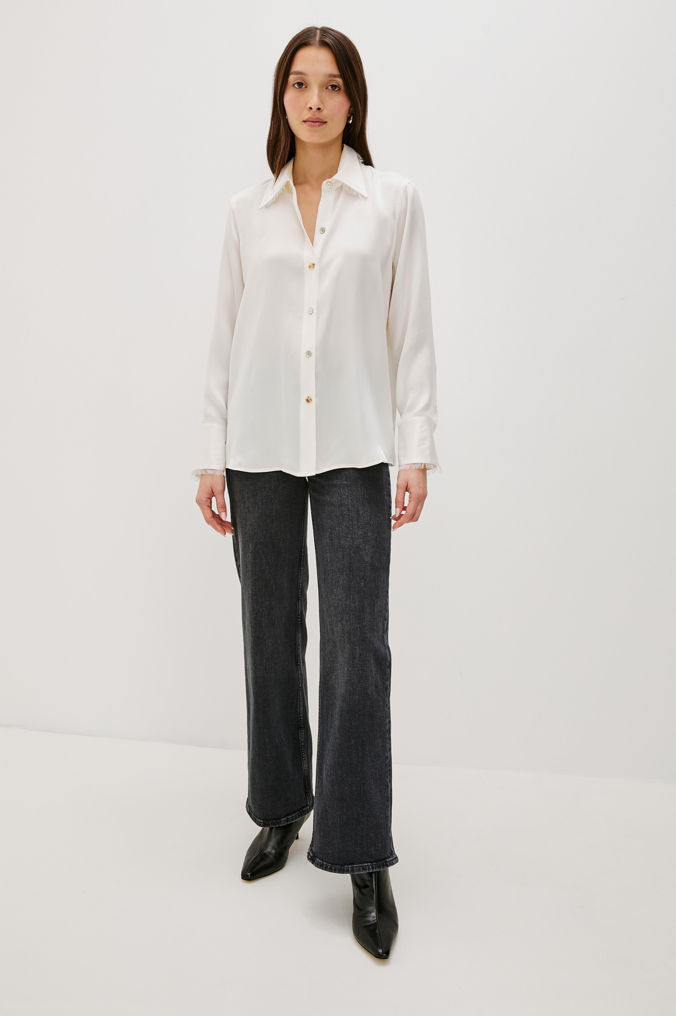 Abbey Shirt - Ivory