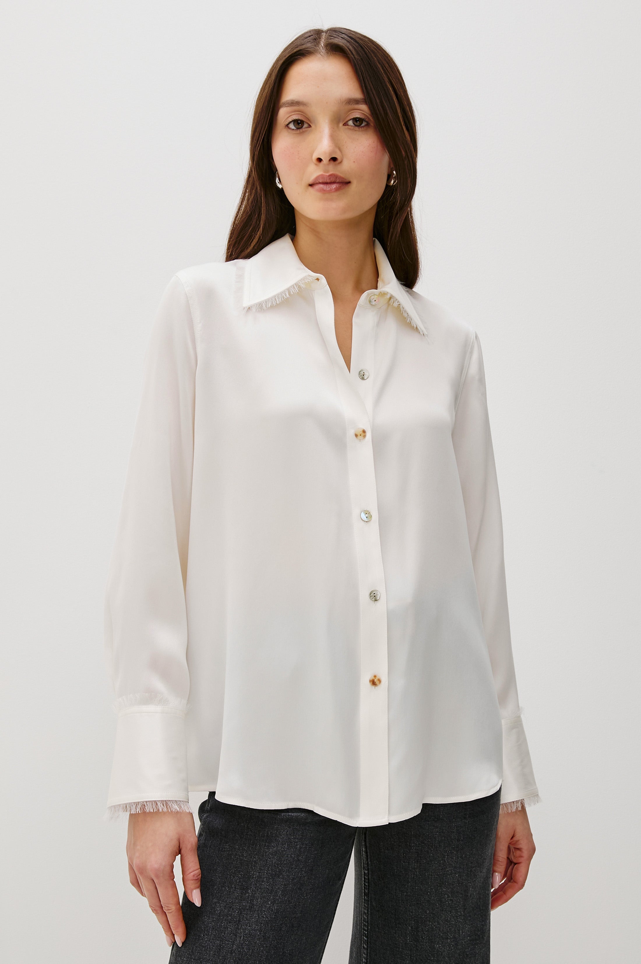 Abbey Shirt - Ivory