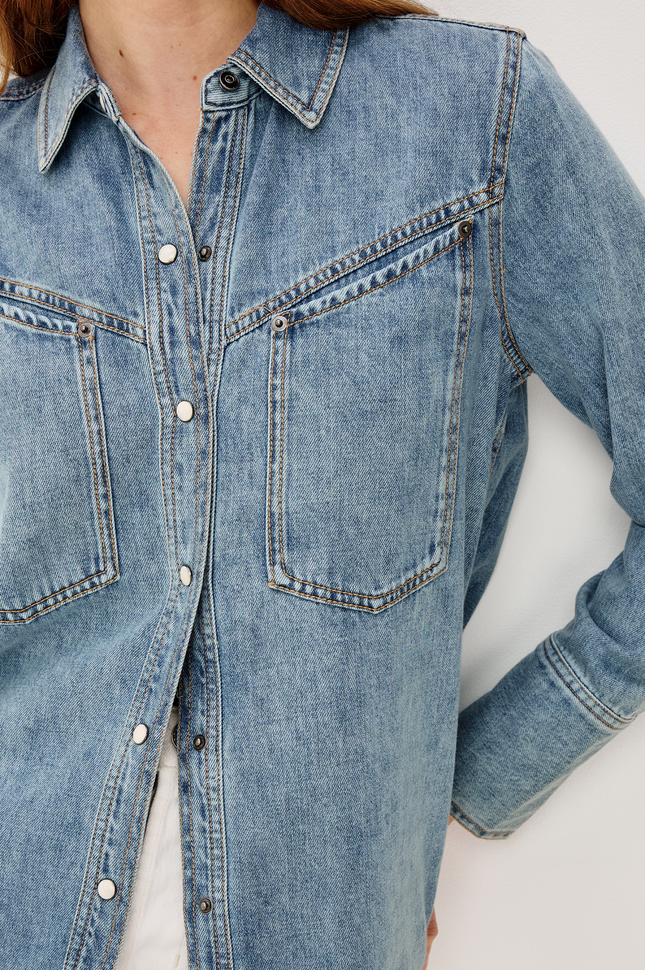 Acton Shirt - Western Blue
