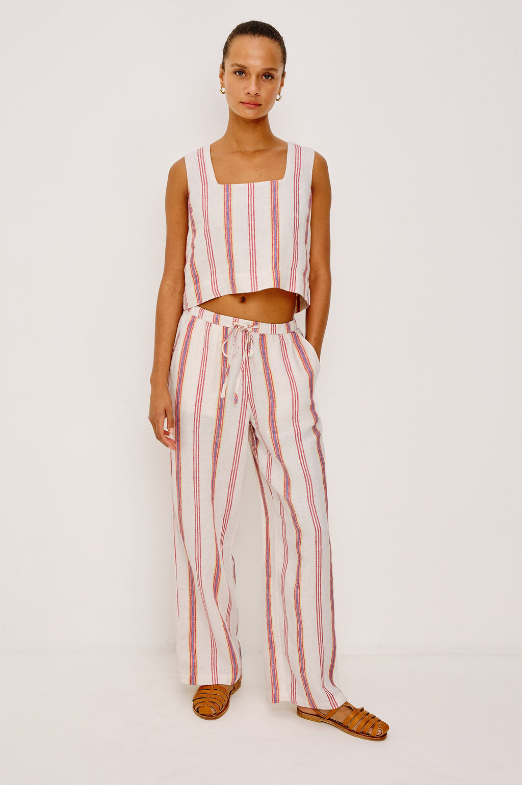 Rails X Giadzy Akira Top - Primavera Stripe