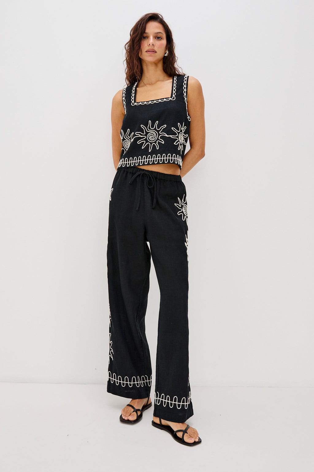 Rails X Lspace Akira Top - Sun Embroidery