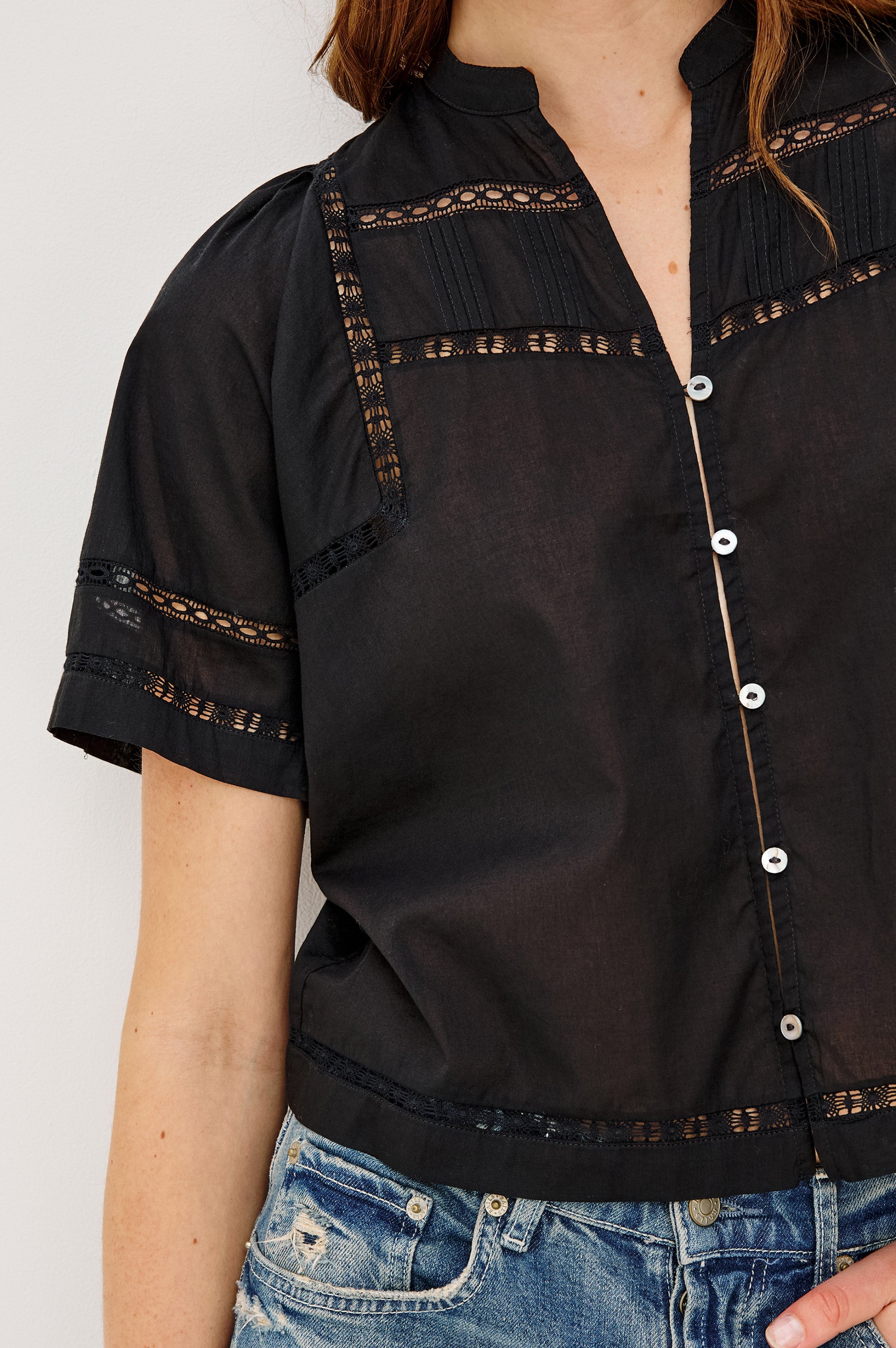Alanis Shirt - Black