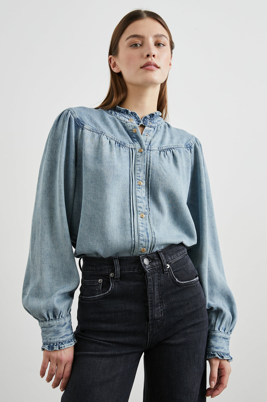 Alanna Shirt - Antique Indigo