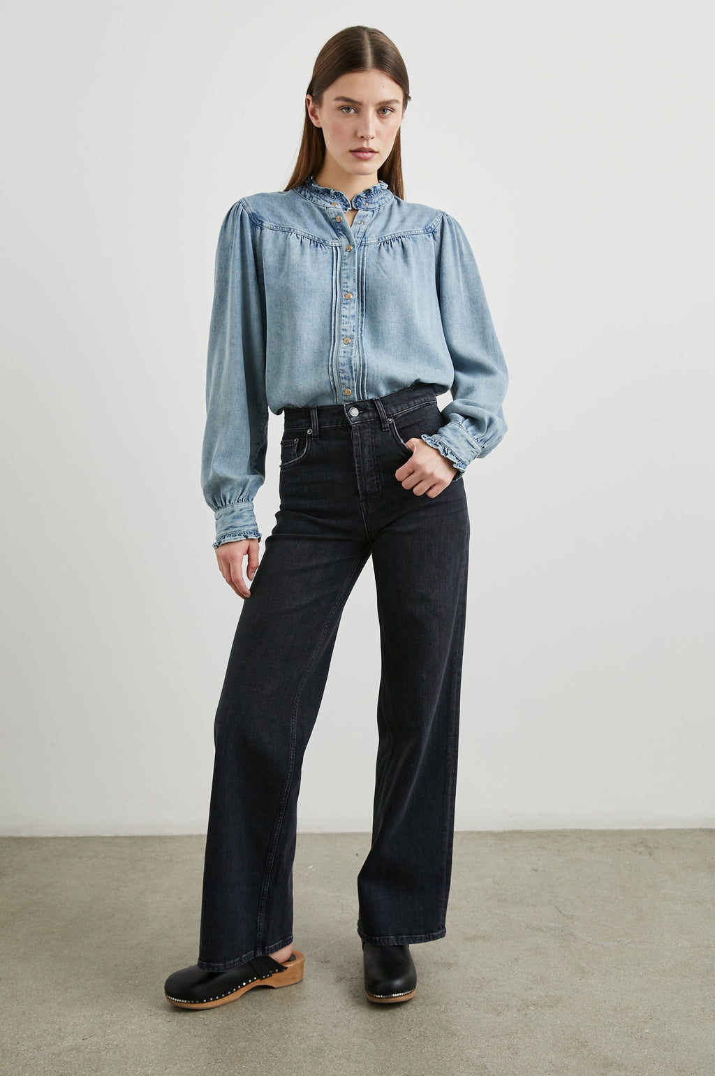 Alanna Shirt - Antique Indigo