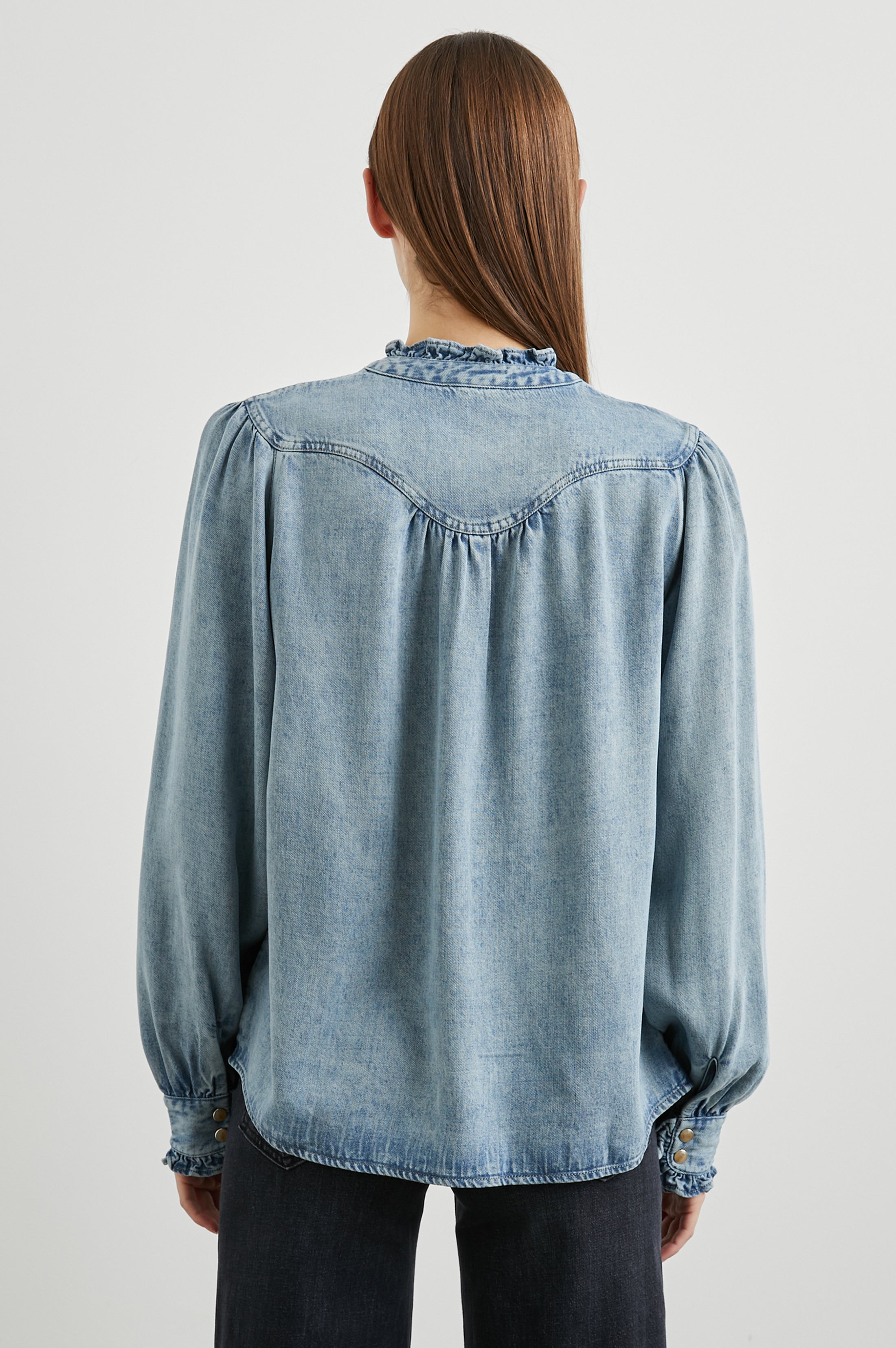 Alanna Shirt - Antique Indigo