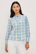 Alanna Shirt - Bluebell Ivory