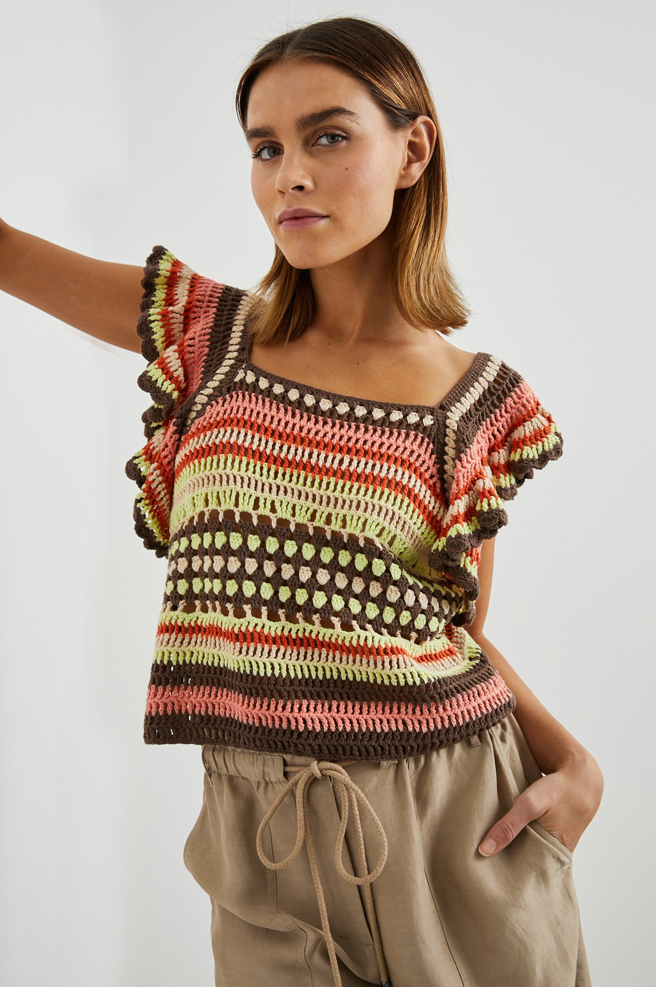 Anna Top - Tropical Crochet