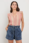 Arlene Top - Salerno Stripe