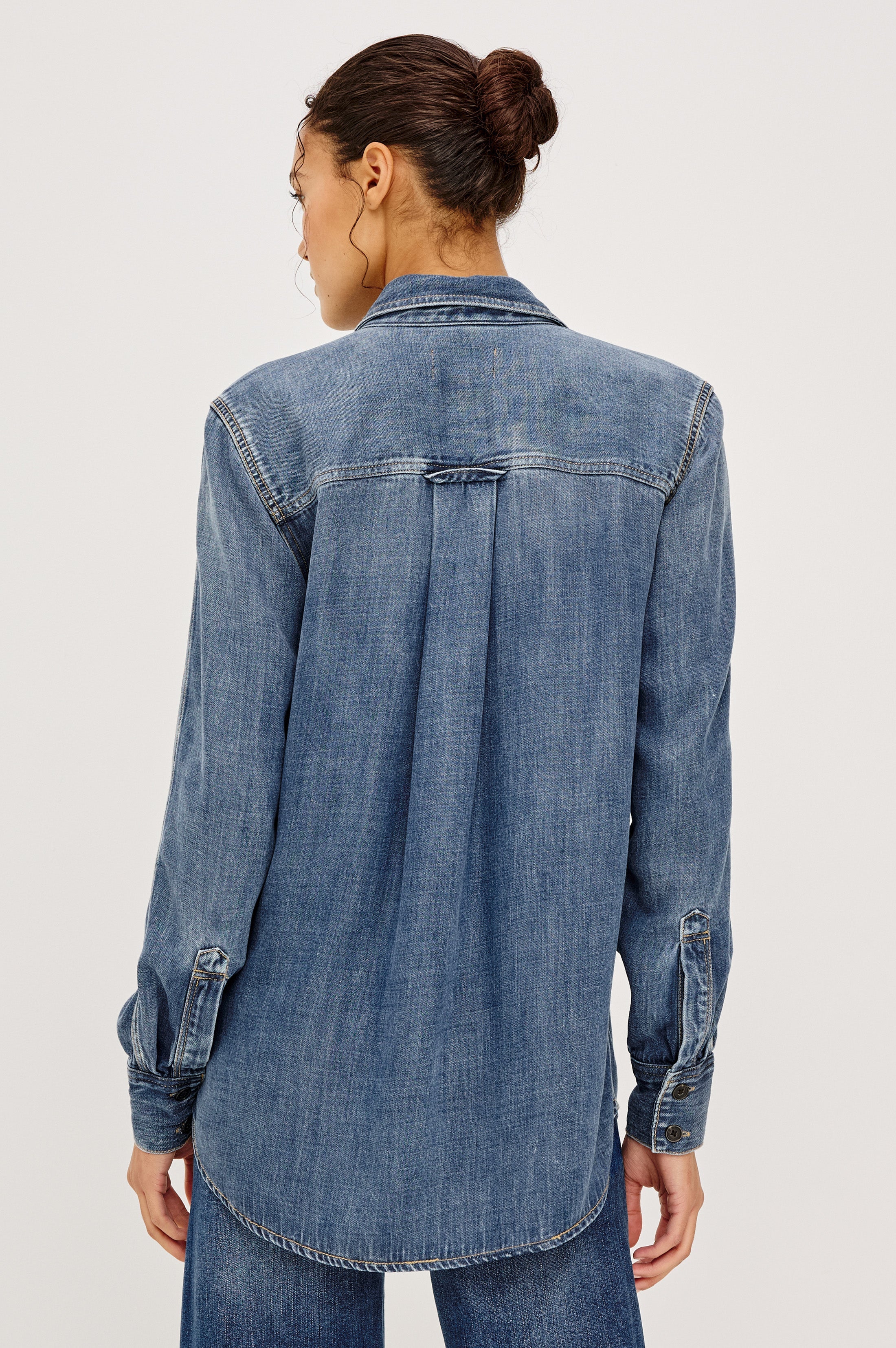 Atticus Shirt - Antique Blue