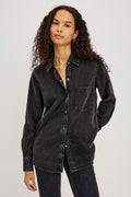 Atticus Shirt - Washed Black