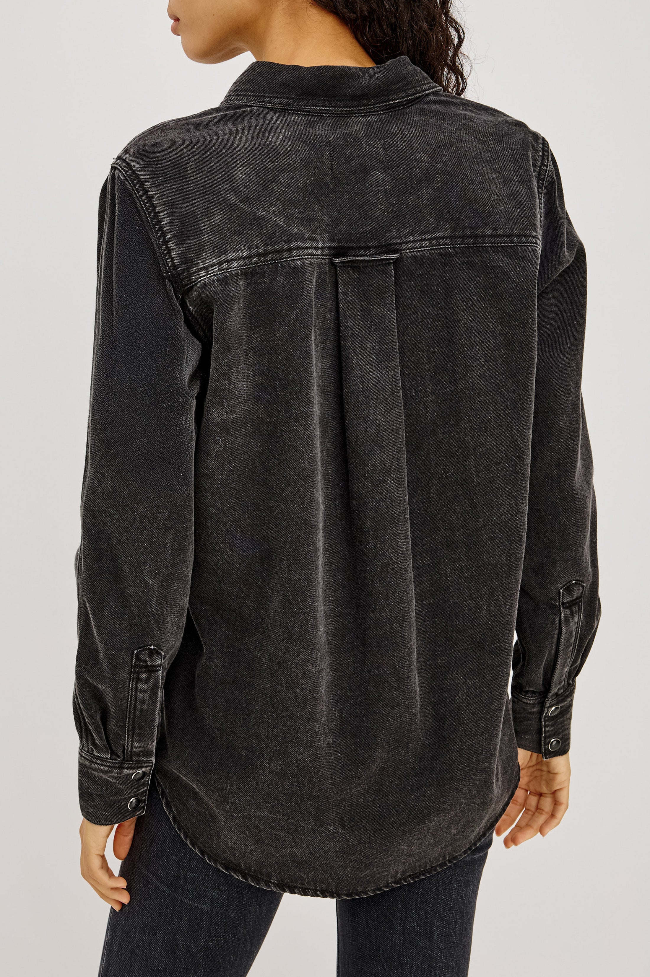Atticus Shirt - Washed Black