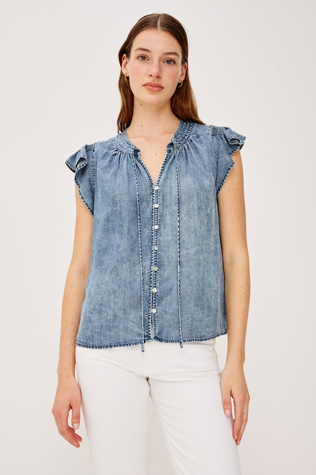 Aviva Top - Blue Ridge