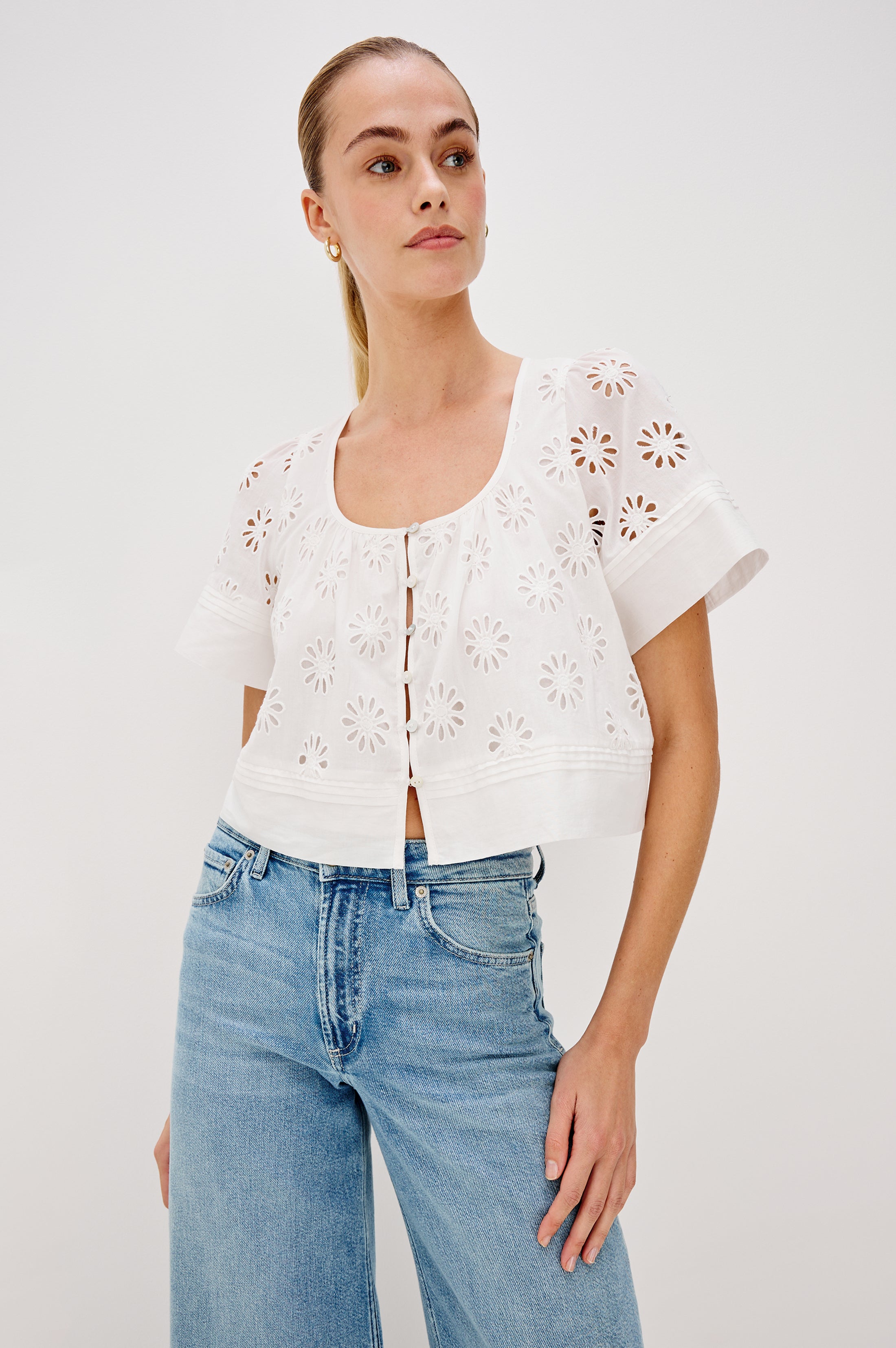 Bambina Top - White