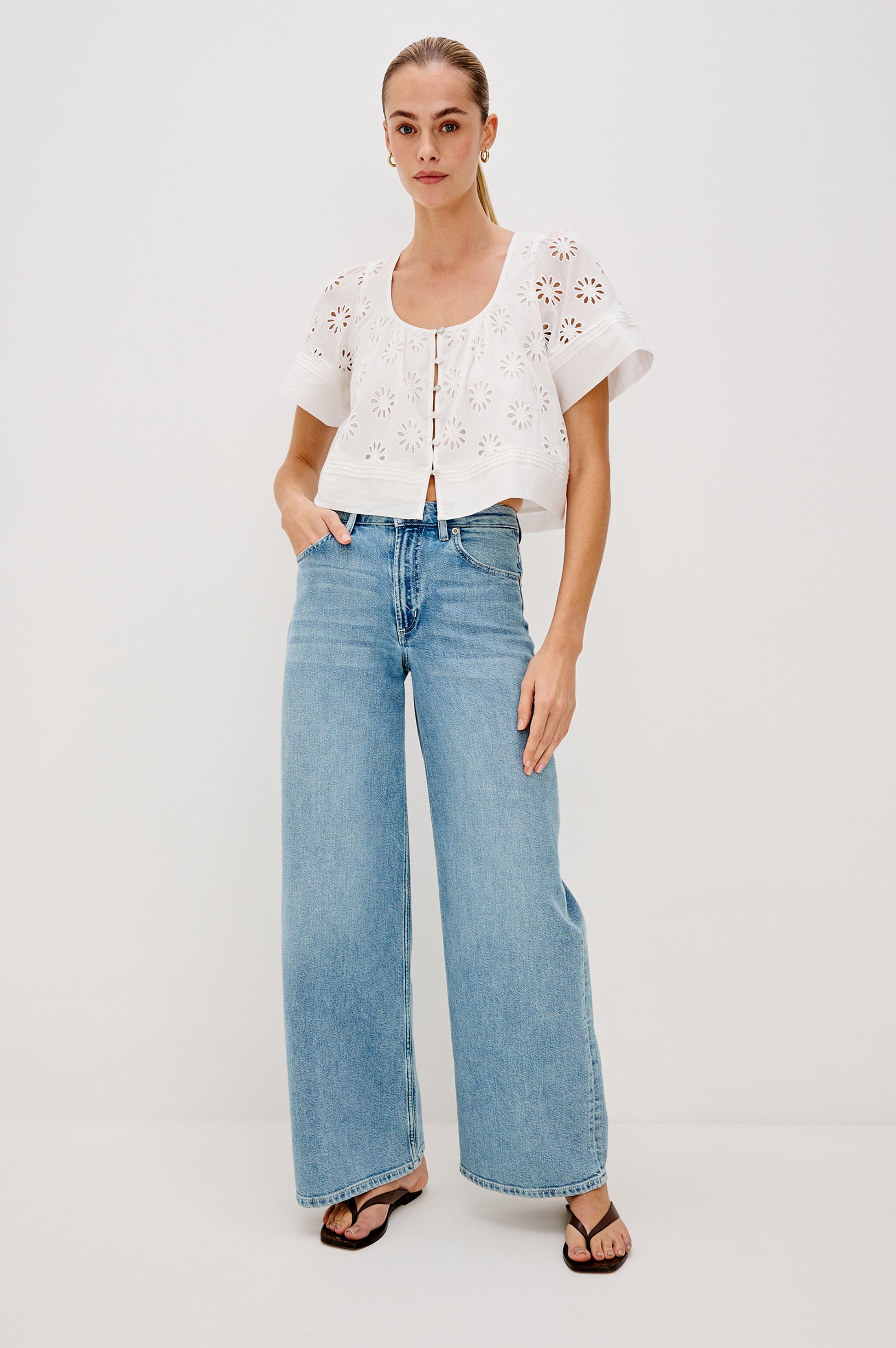 Bambina Top - White