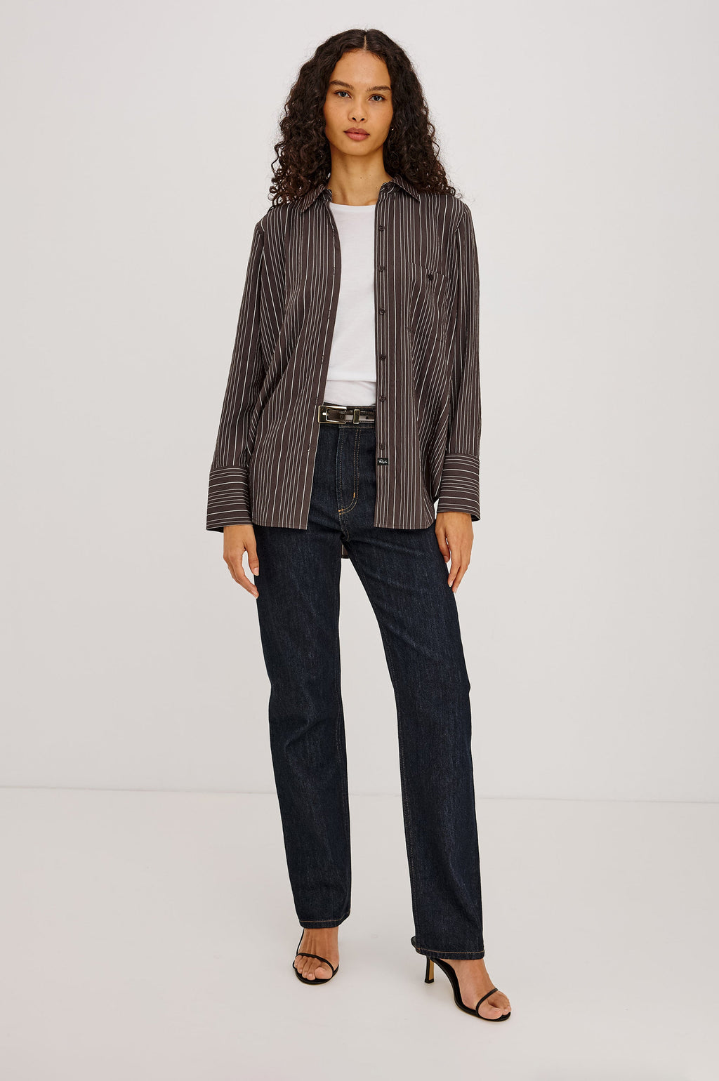 Beck Shirt - Chicory Stripe