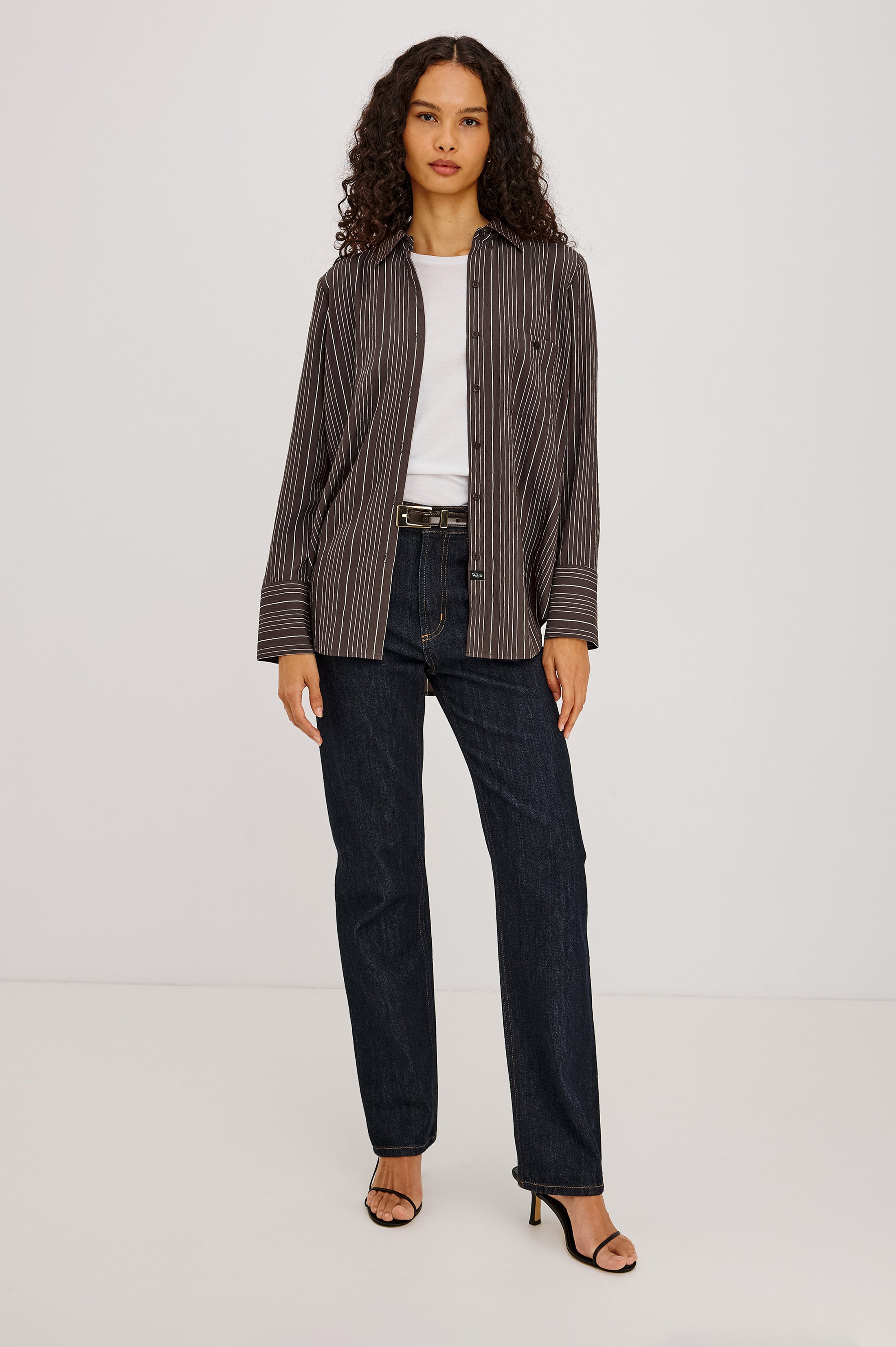 Beck Shirt - Chicory Stripe