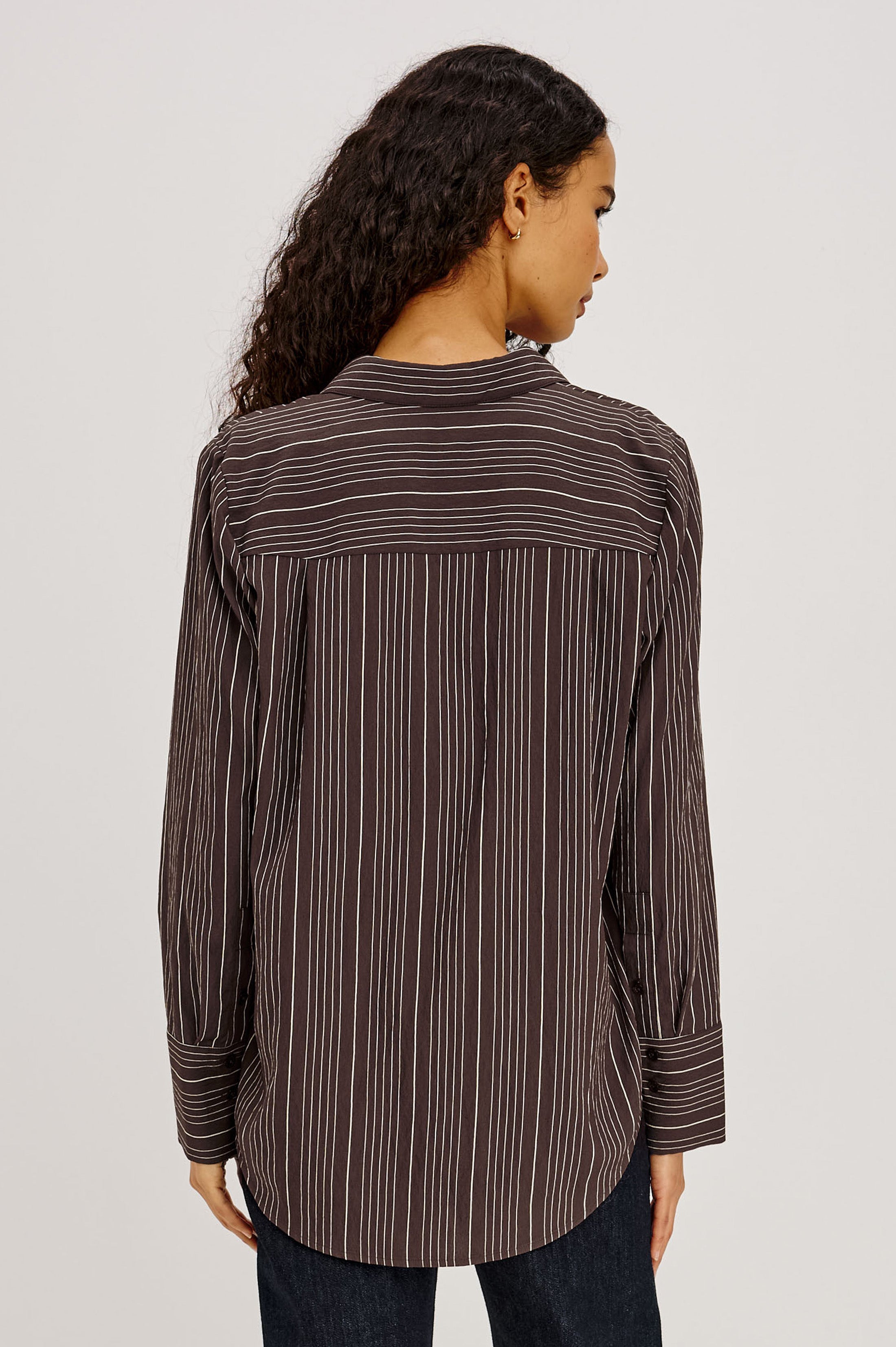Beck Shirt - Chicory Stripe