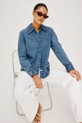 Bethany Shirt - Antique Blue