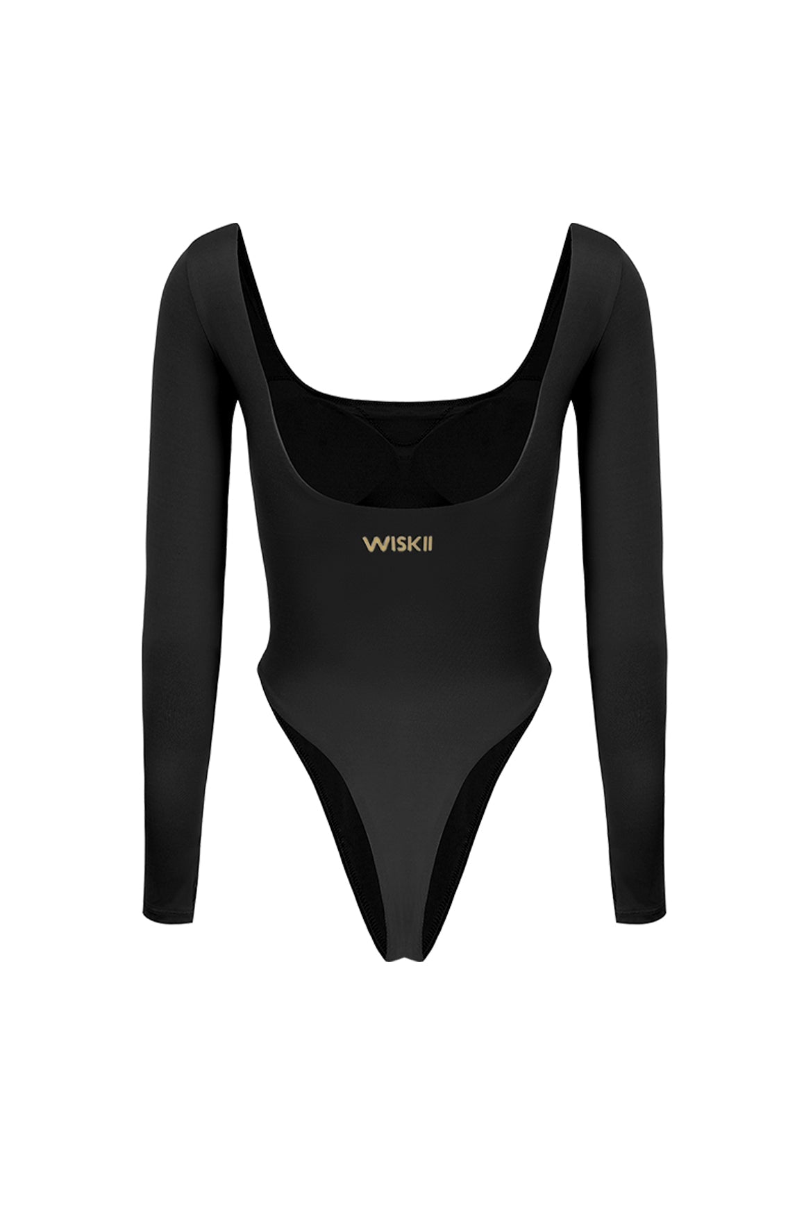 Scoop Neck Long Sleeve Bodysuit