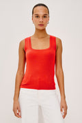 Bobbie Tank - Cherry
