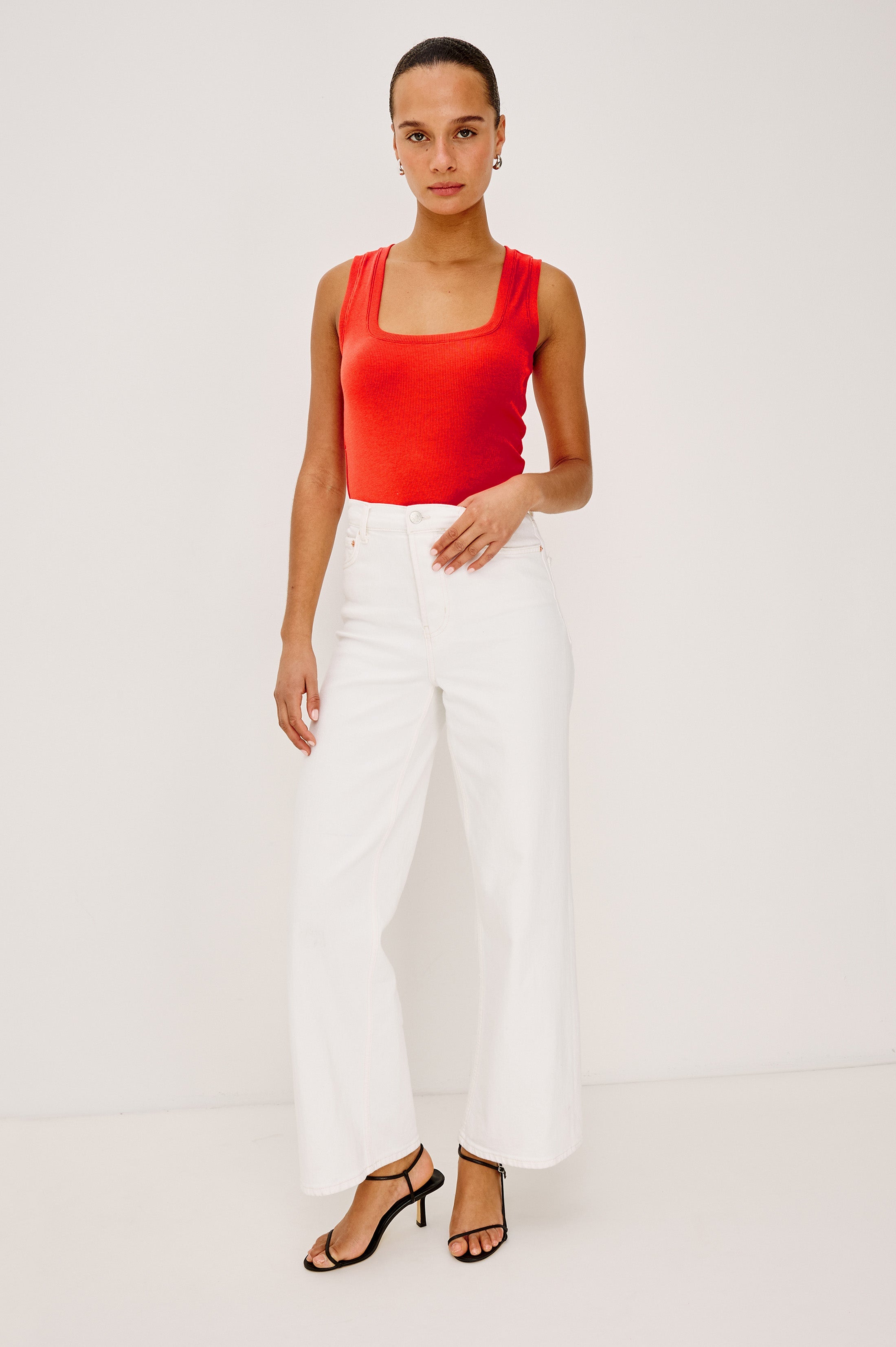 Bobbie Tank - Cherry