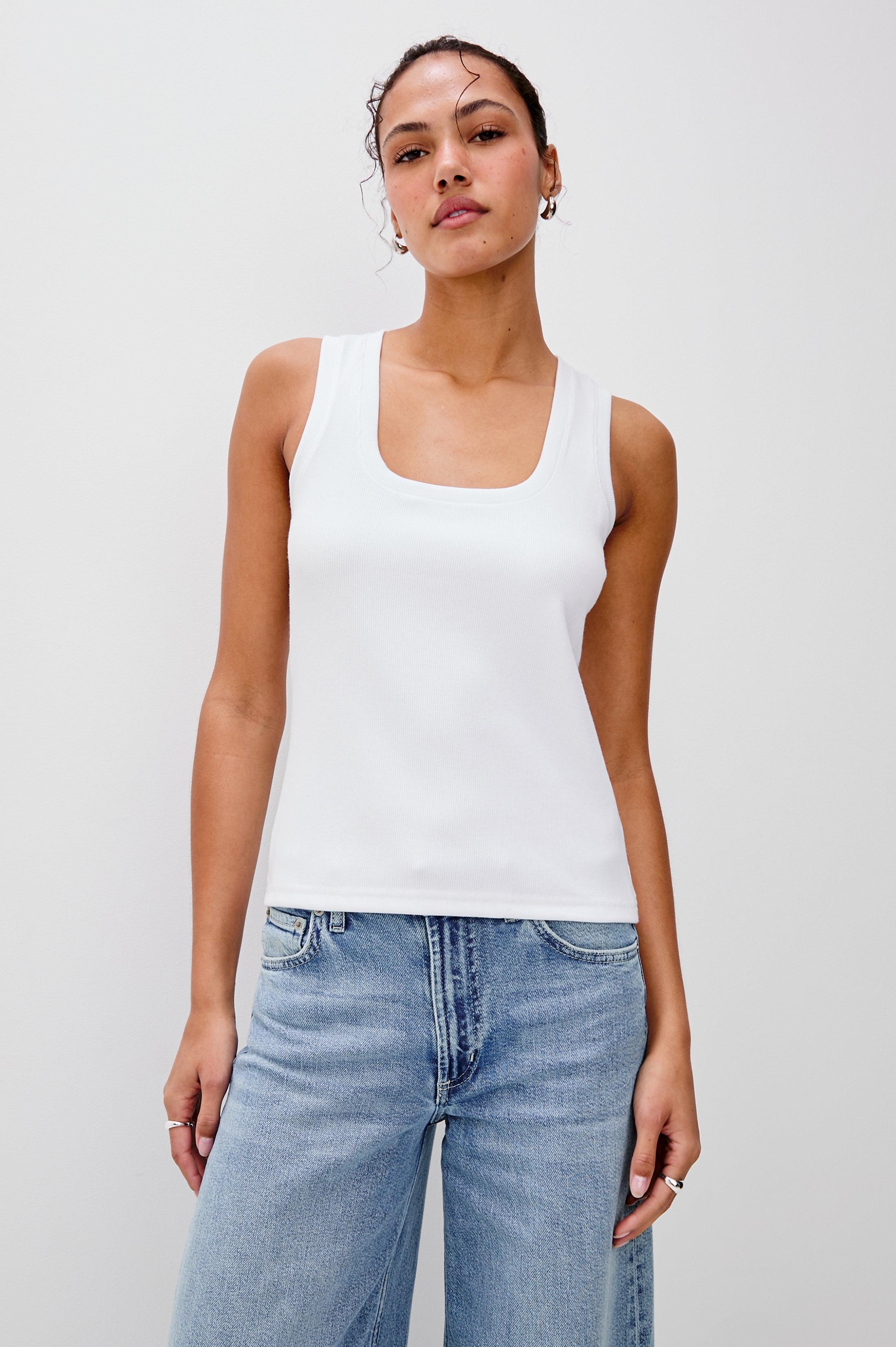 Bobbie Tank - White