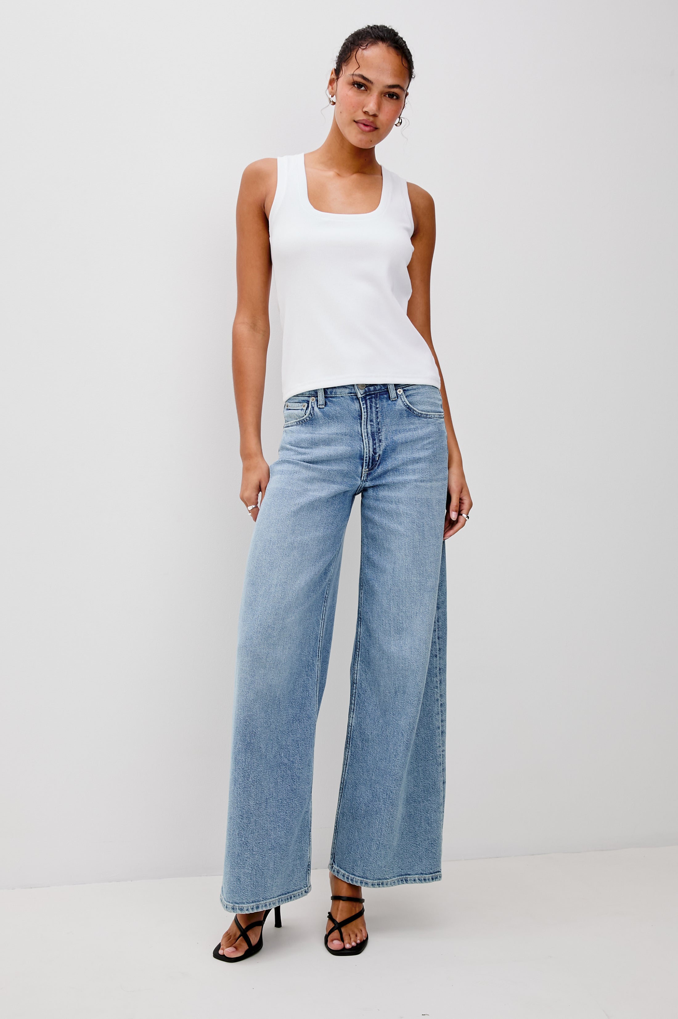 Bobbie Tank - White