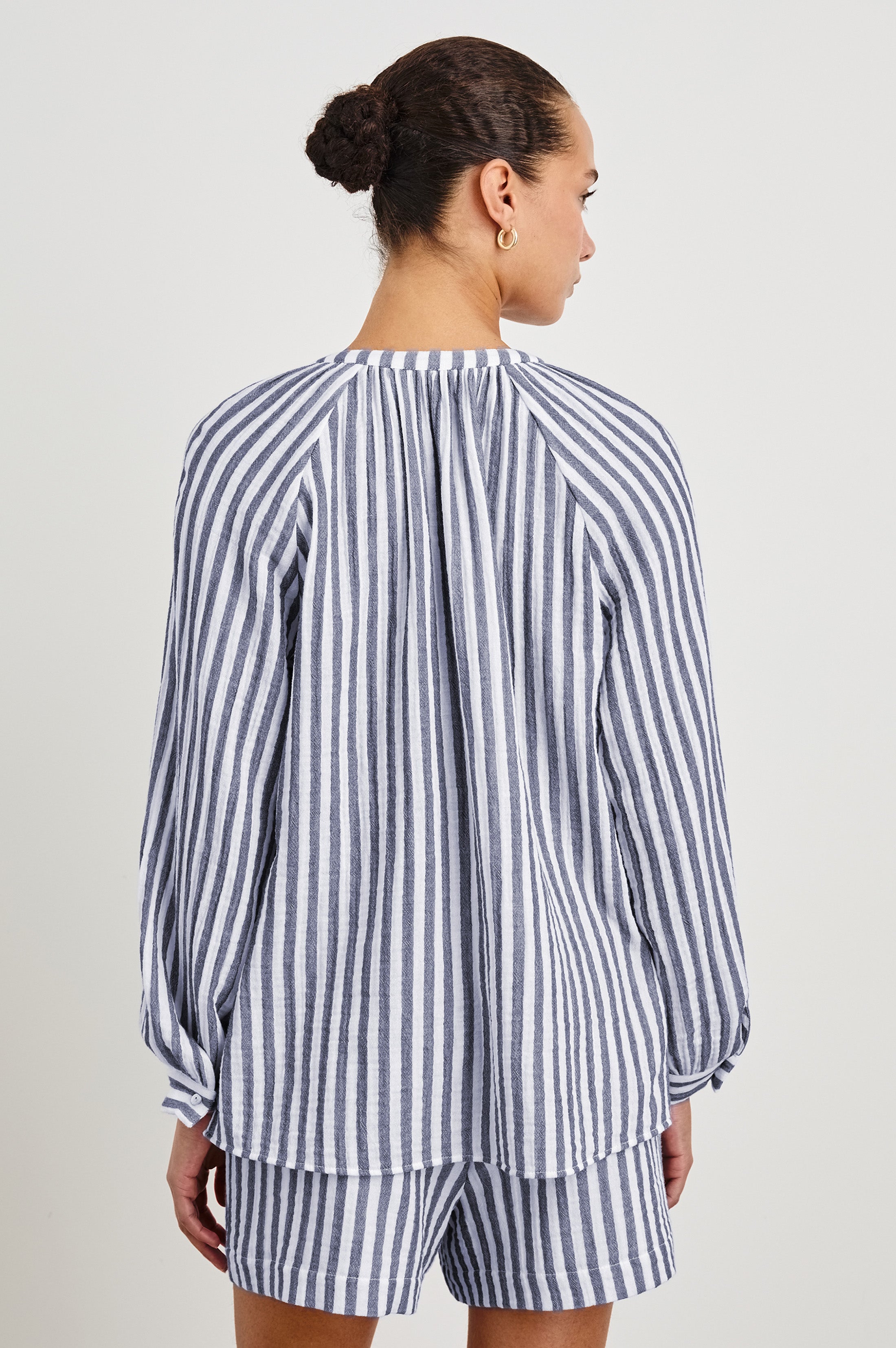 Brielle Top - Admiral Stripe