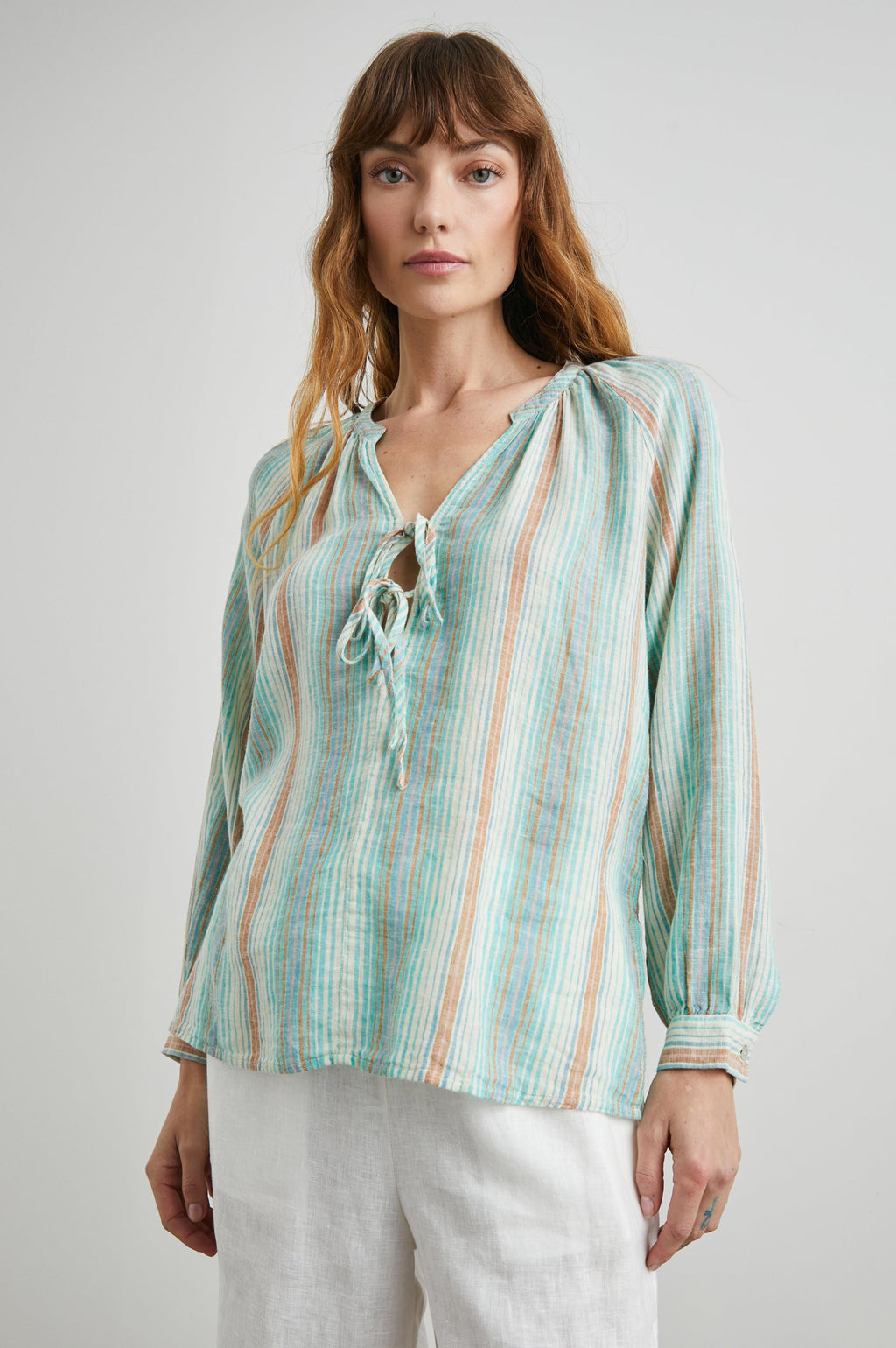 Brielle Top - Seaview Stripe