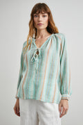 Brielle Top - Seaview Stripe