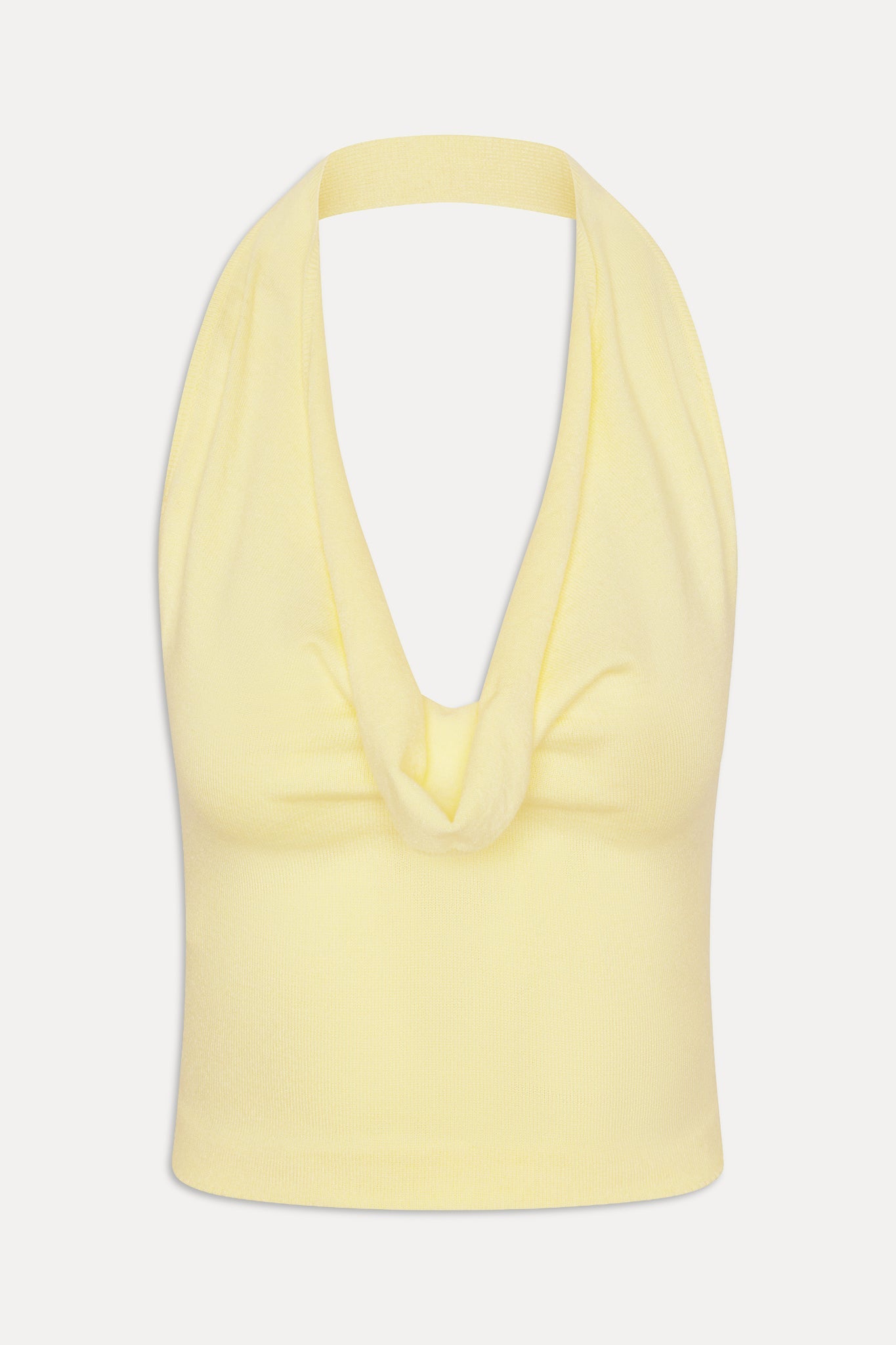 x JENNIE Briar Knit Halter Top - Morning Light