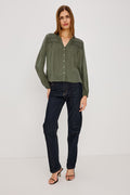 Cadence Shirt - Washed Olive