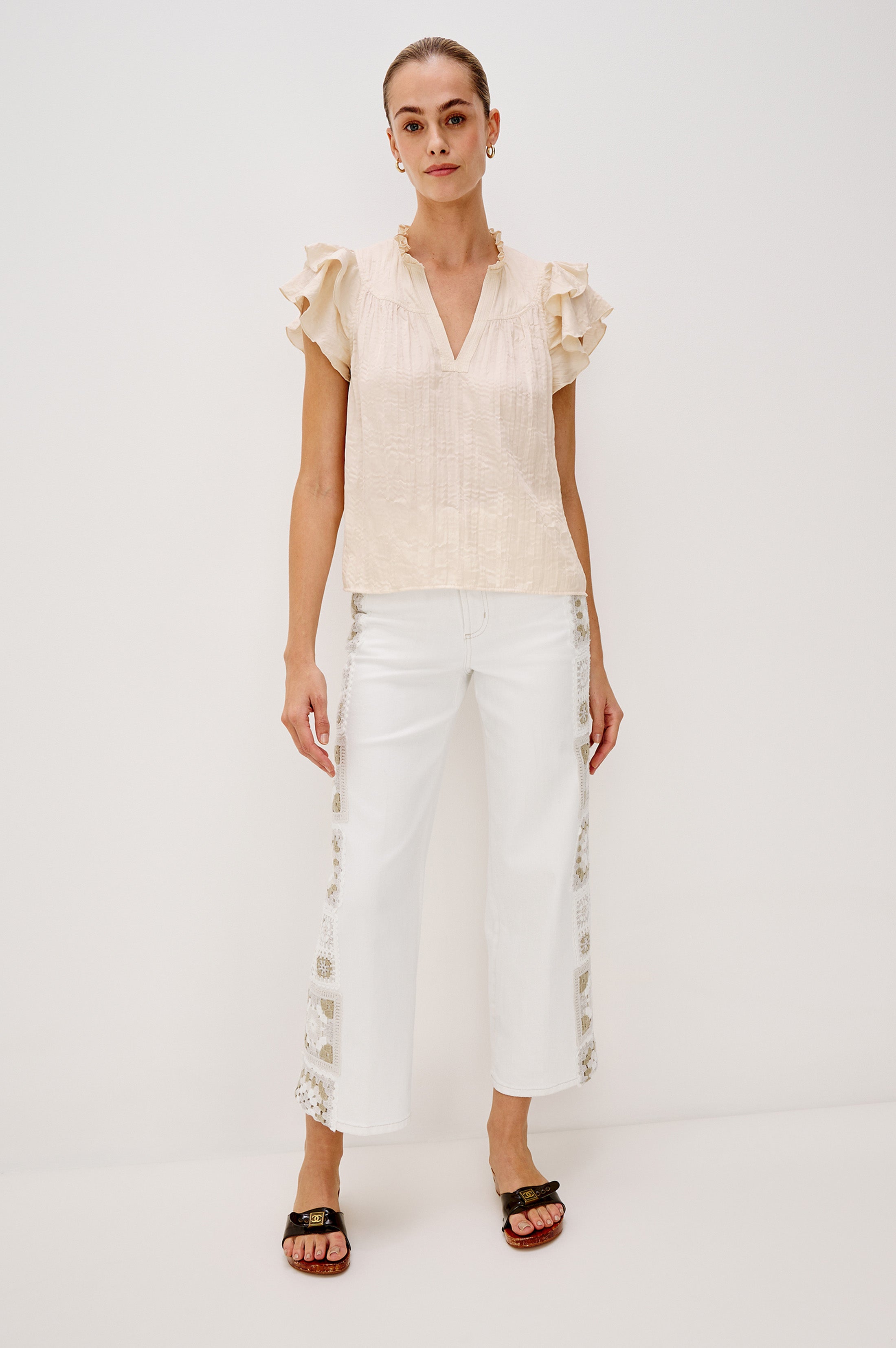 Calista Top - Ivory