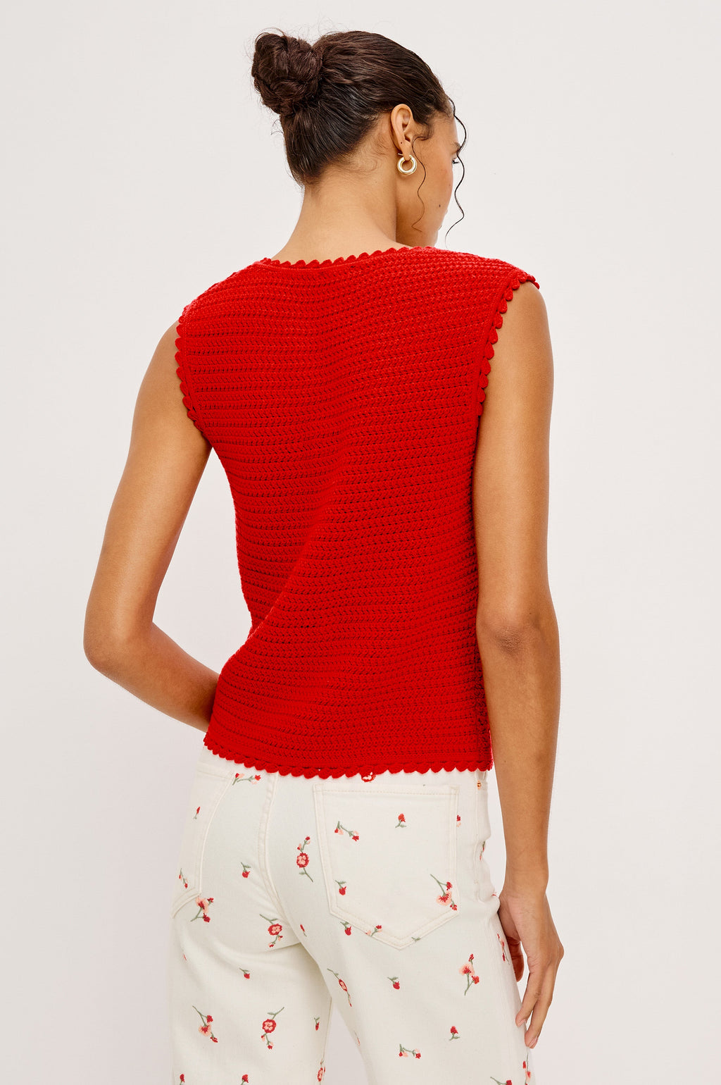 Calypso Vest - Scarlet
