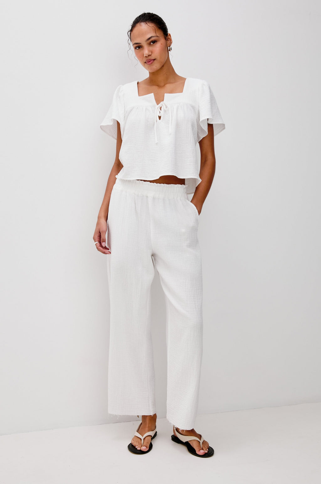 Casie Top - White