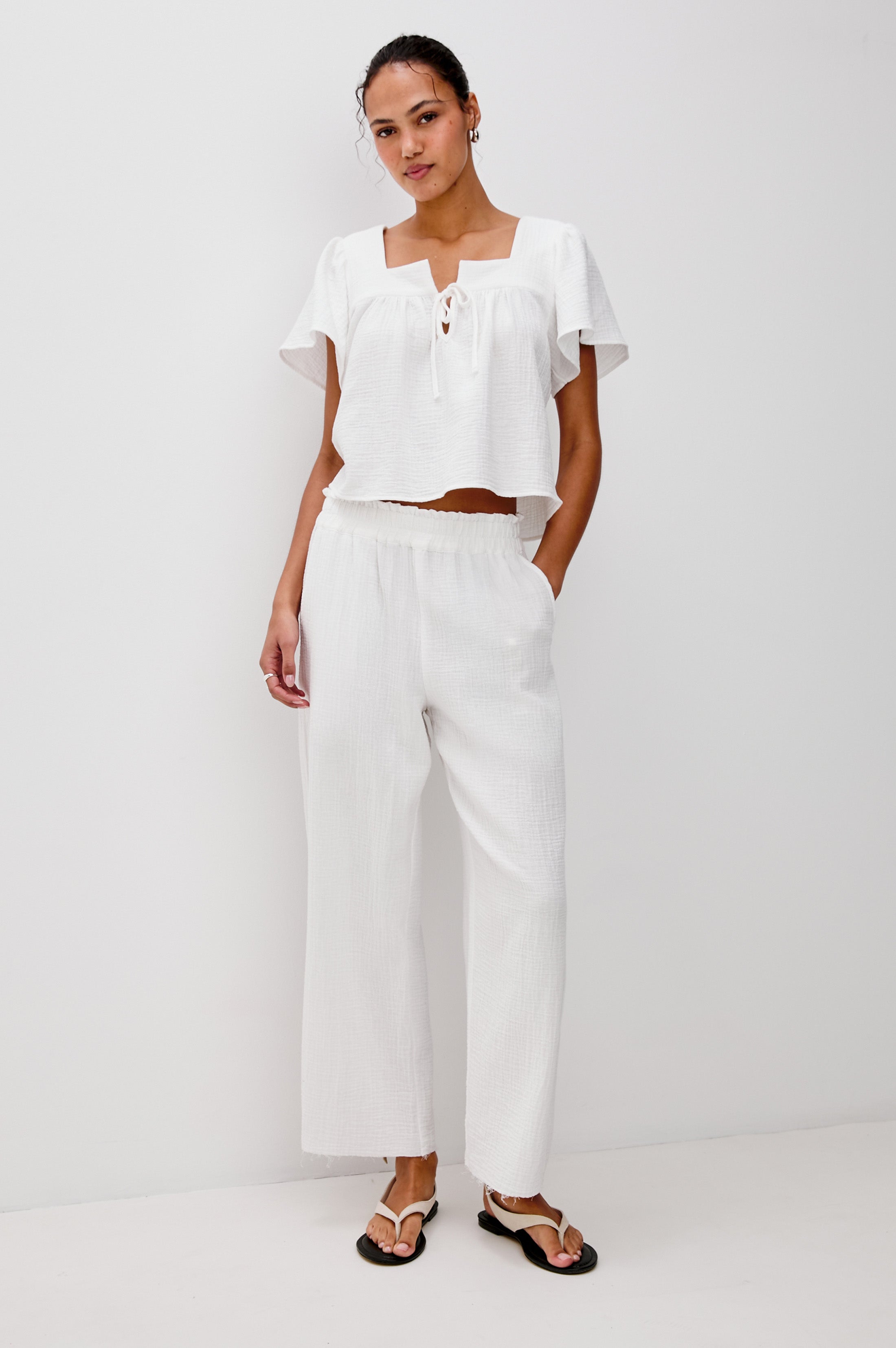 Casie Top - White