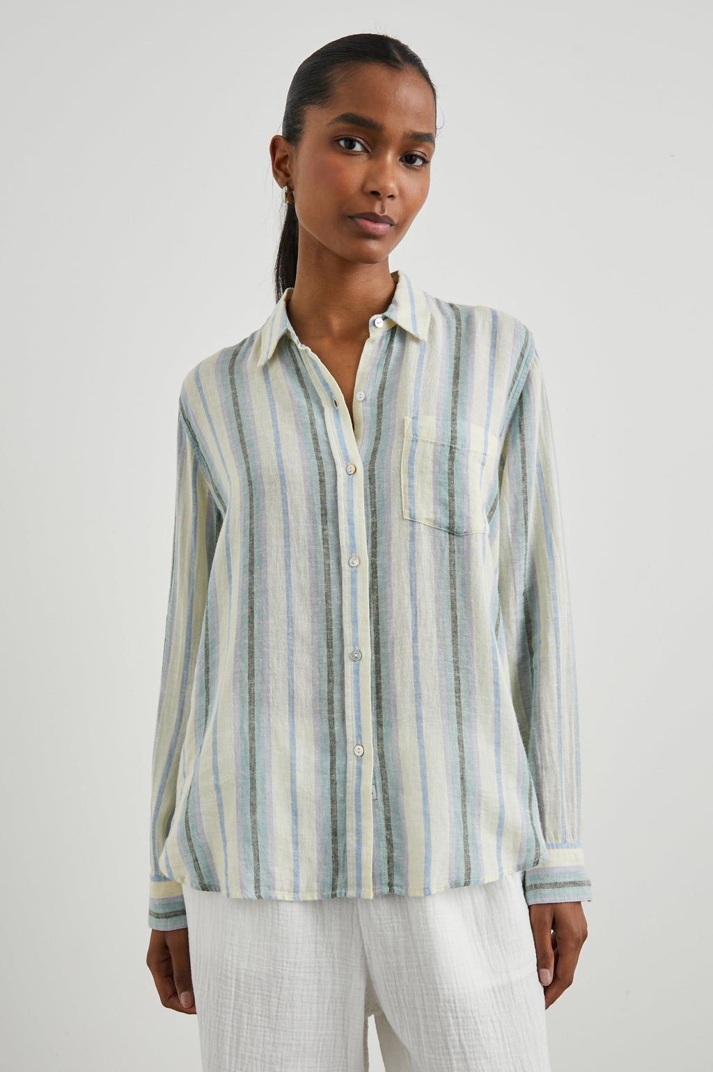 Charli Shirt - Catania Stripe