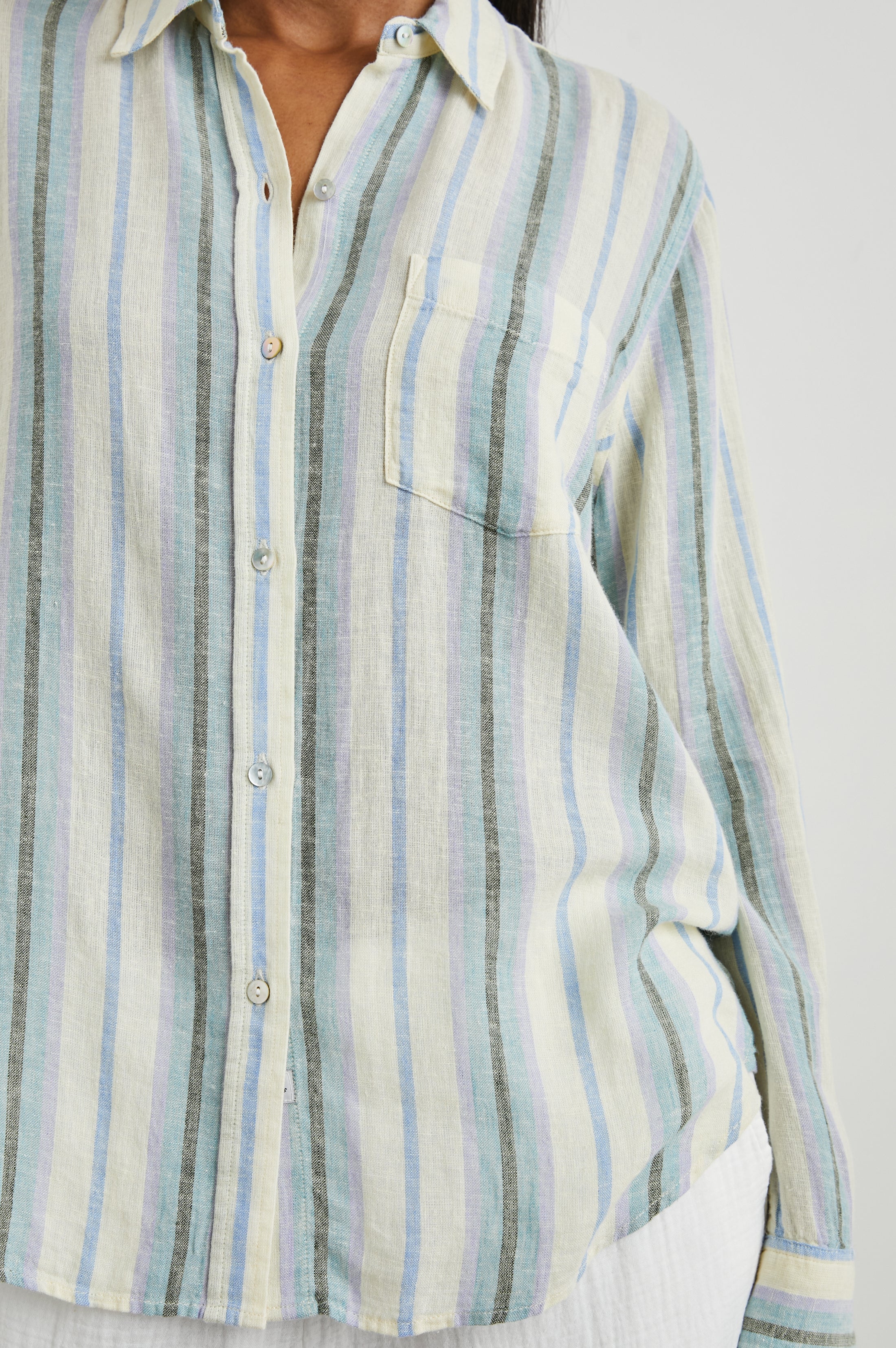 Charli Shirt - Catania Stripe