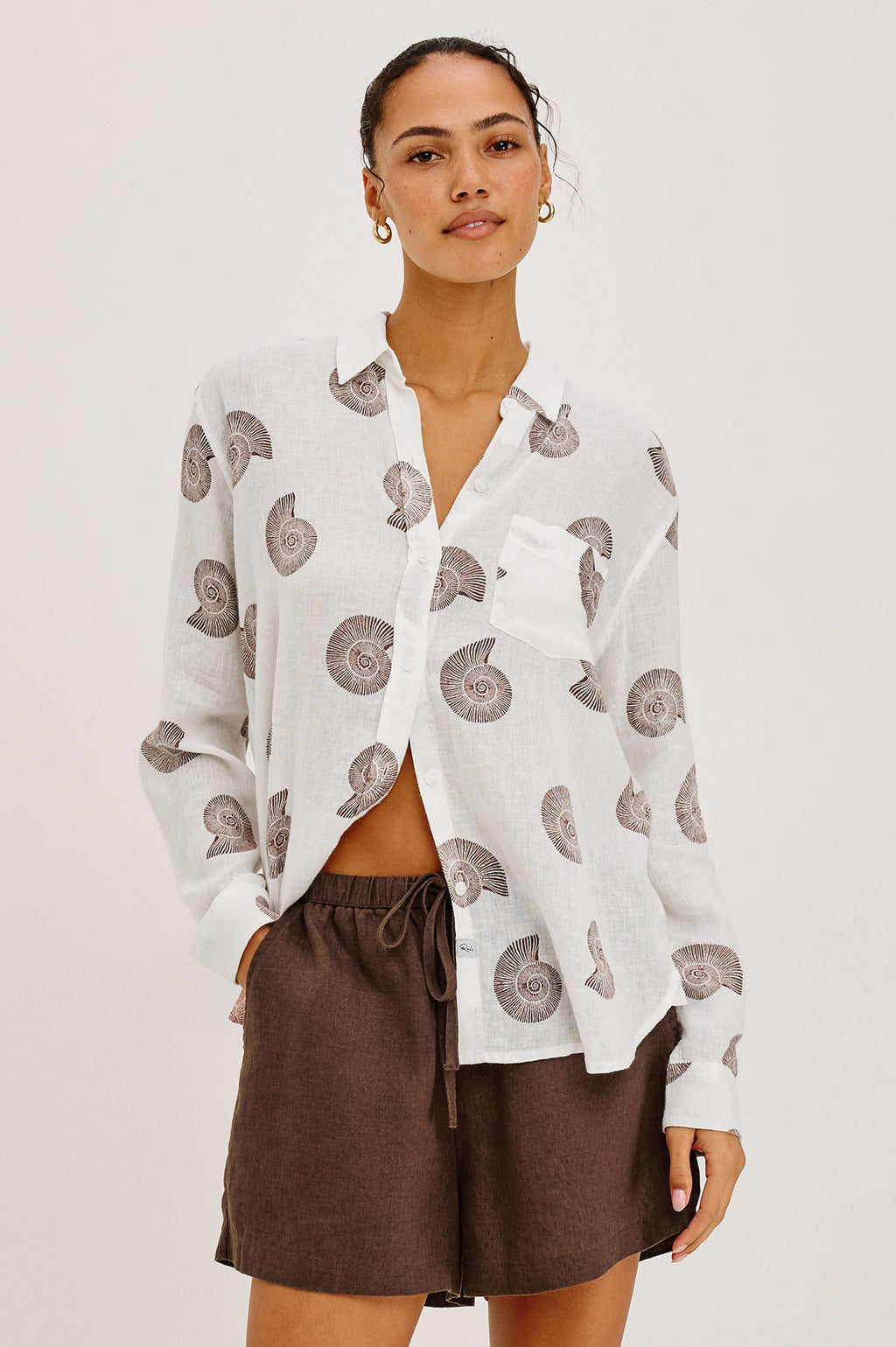 Charli Shirt - Spiral Shells