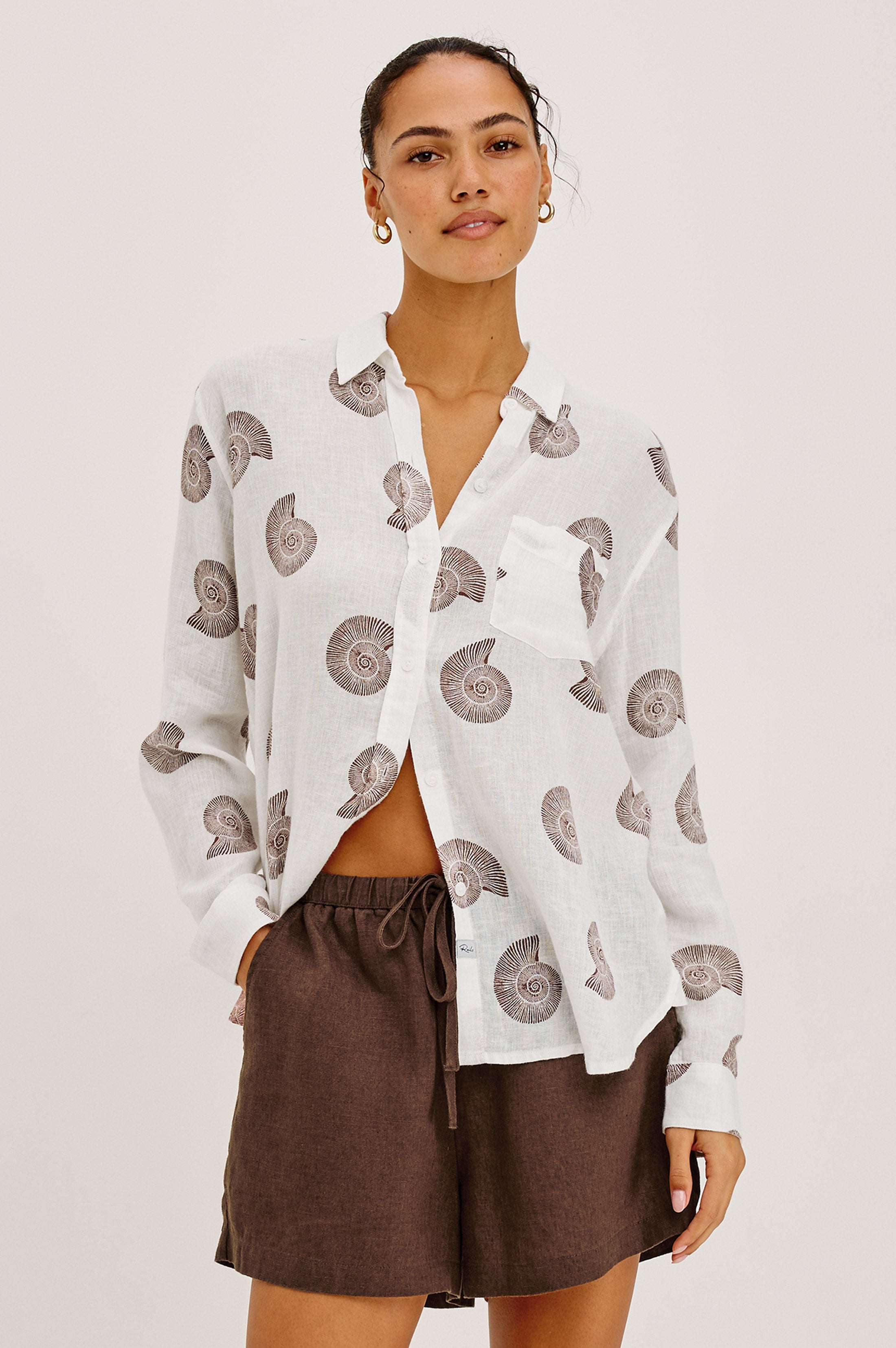 Charli Shirt - Spiral Shells