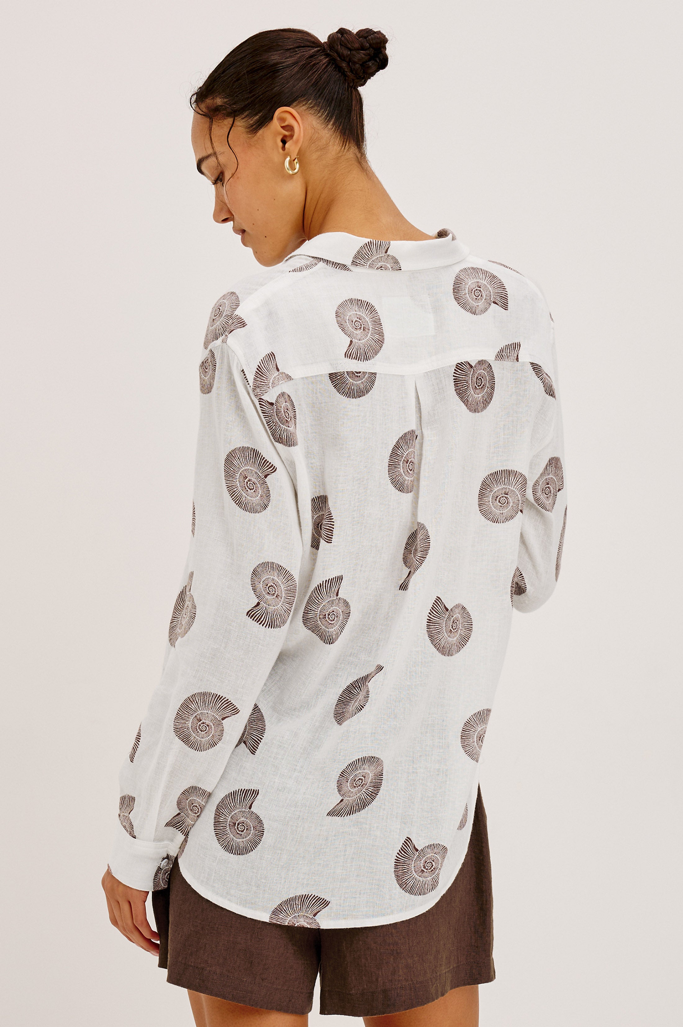 Charli Shirt - Spiral Shells