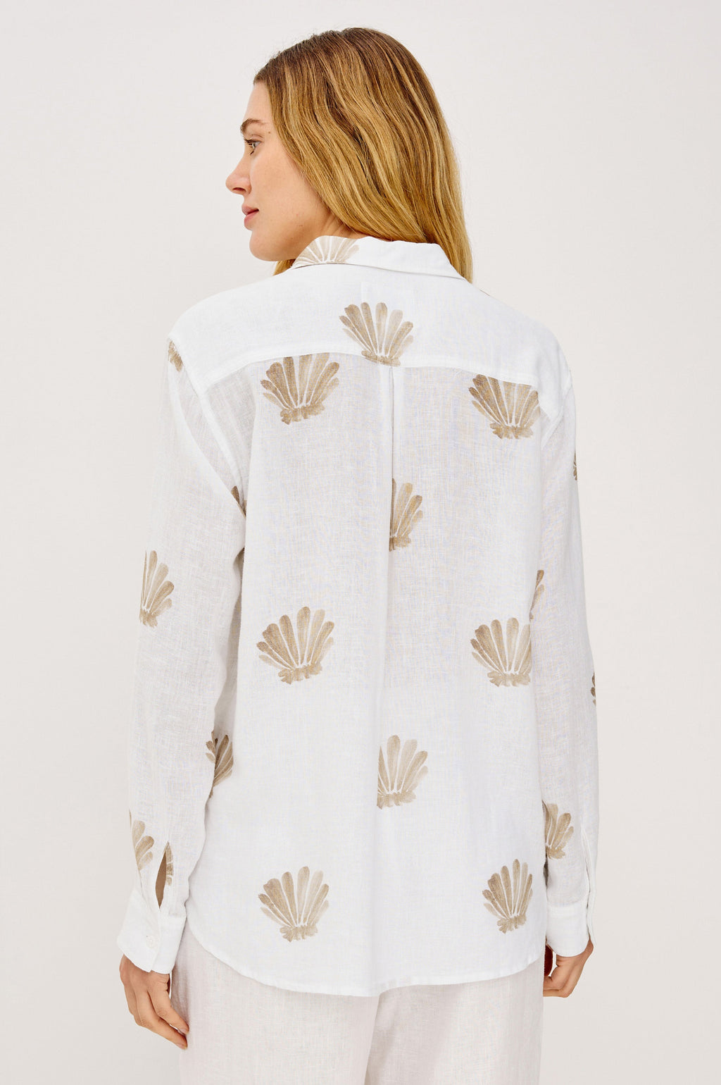 Charli Shirt - Taupe Seashells