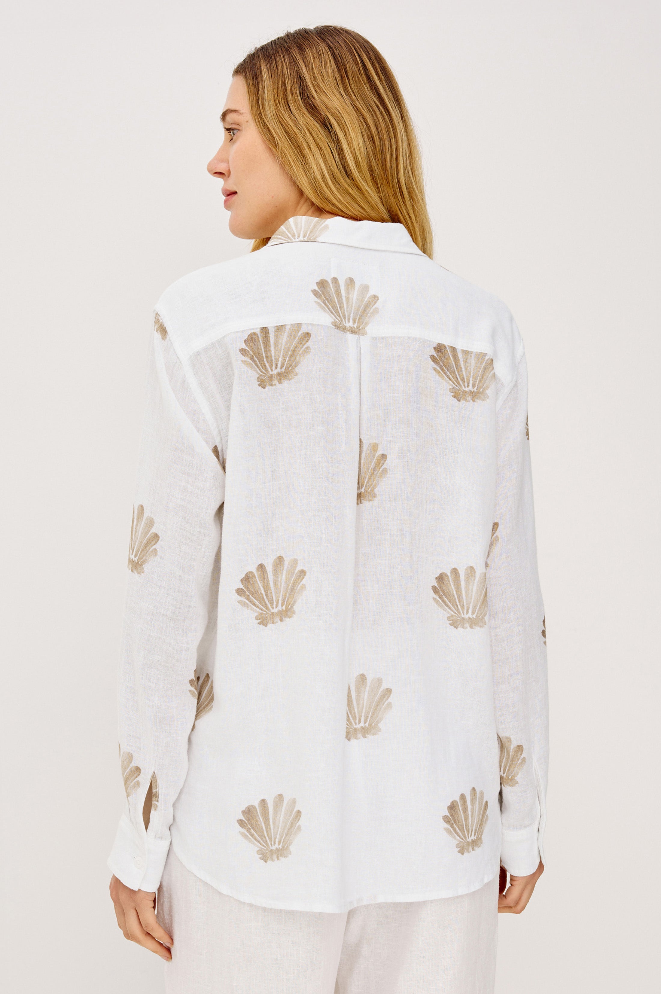 Charli Shirt - Taupe Seashells
