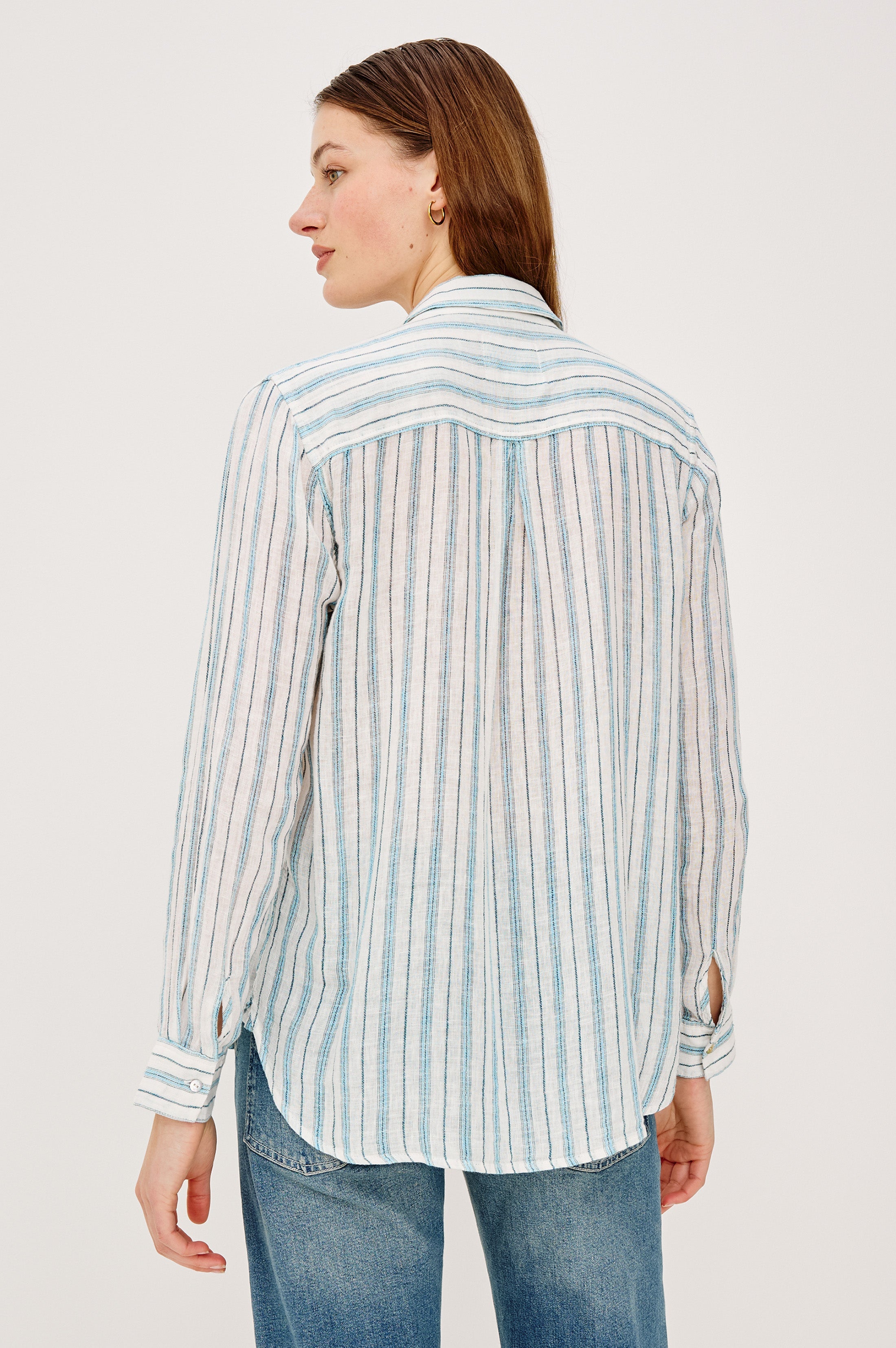 Charli Shirt - Windward Stripe